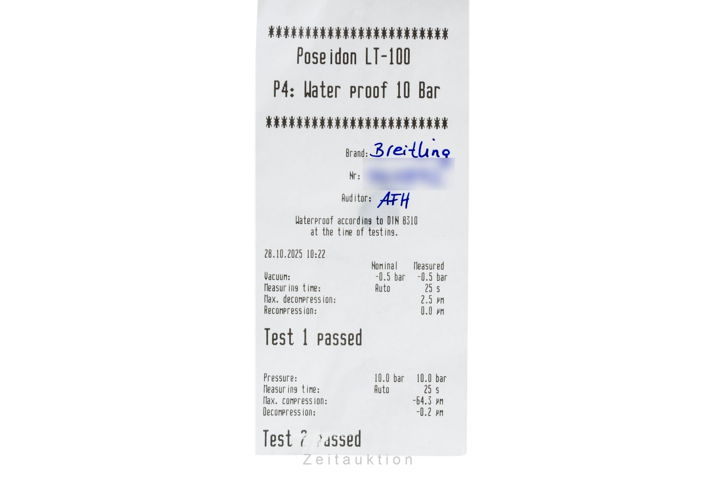 Breitling Hercules cronografo acciaio automatismo orologio da uomo A39362  [2505108]