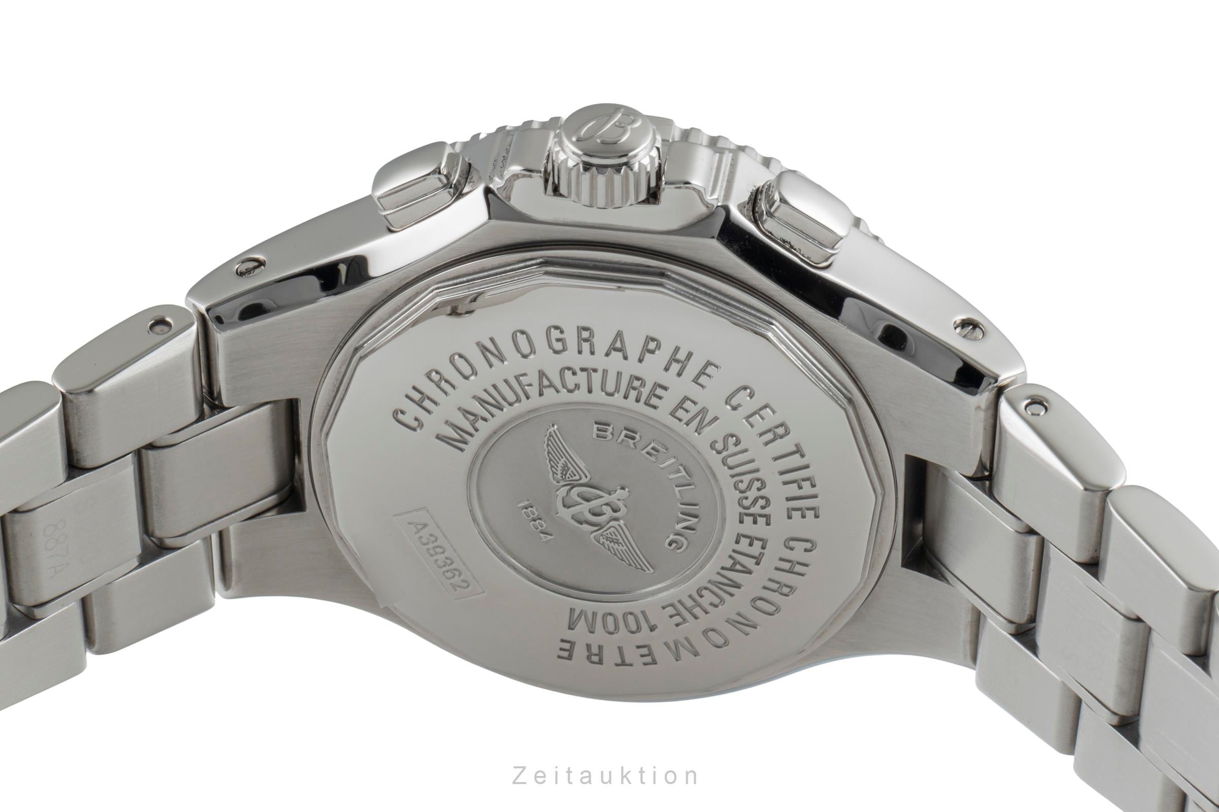 Breitling Hercules cronografo acciaio automatismo orologio da uomo A39362  [2505108]