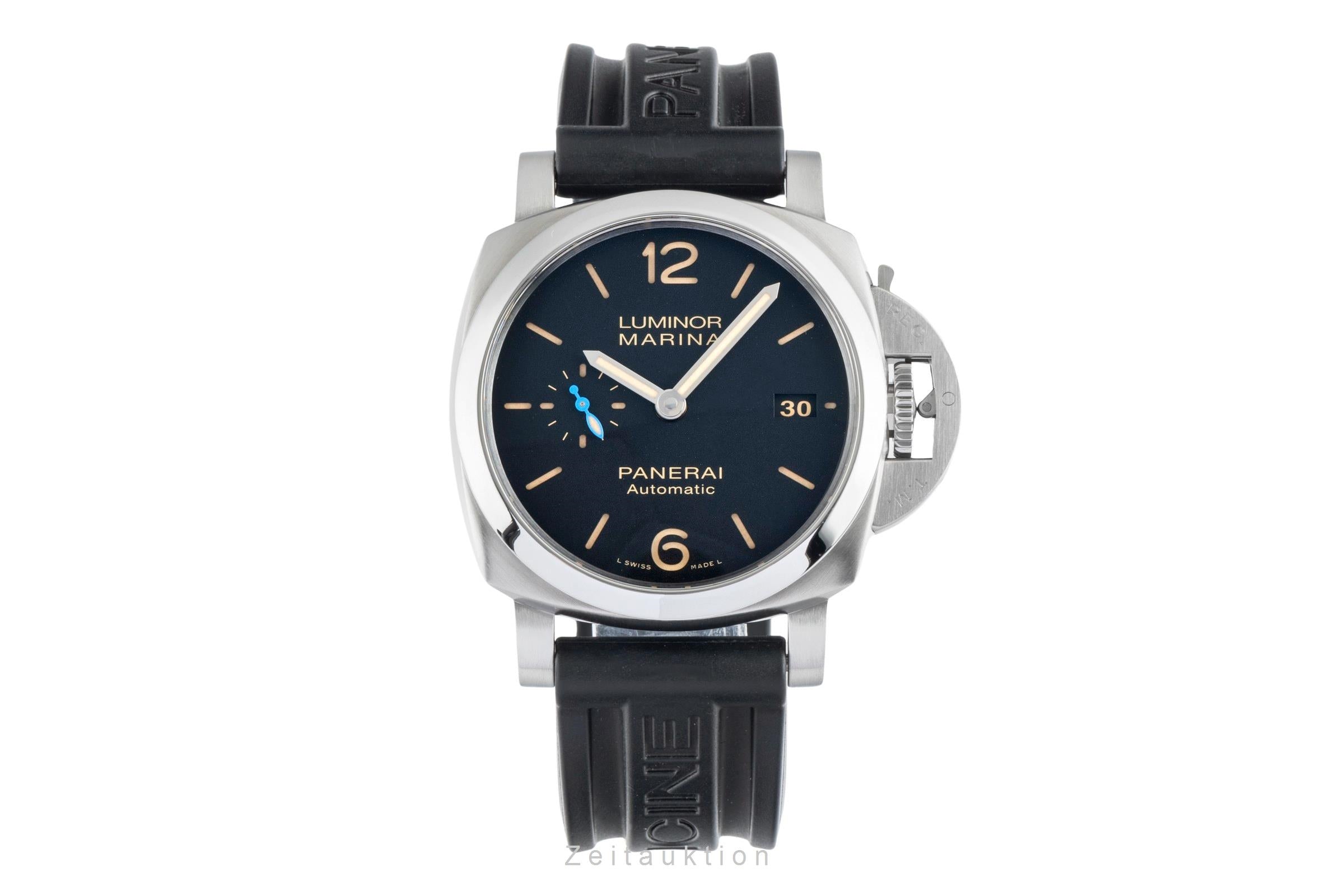 Panerai Luminor Marina acero automático reloj para caballeros PAM01392 LP: 8900EUR  [2505110]