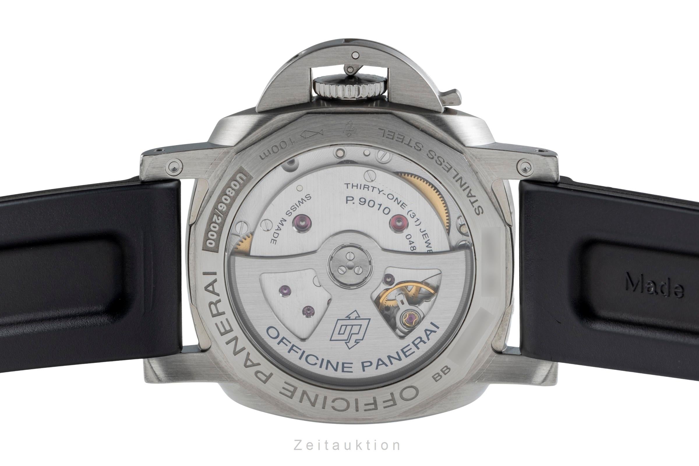 Panerai Luminor Marina acero automático reloj para caballeros PAM01392 LP: 8900EUR  [2505110]