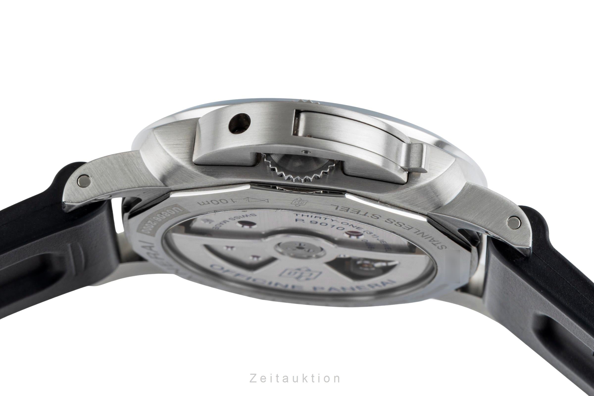 Panerai Luminor Marina acero automático reloj para caballeros PAM01392 LP: 8900EUR  [2505110]