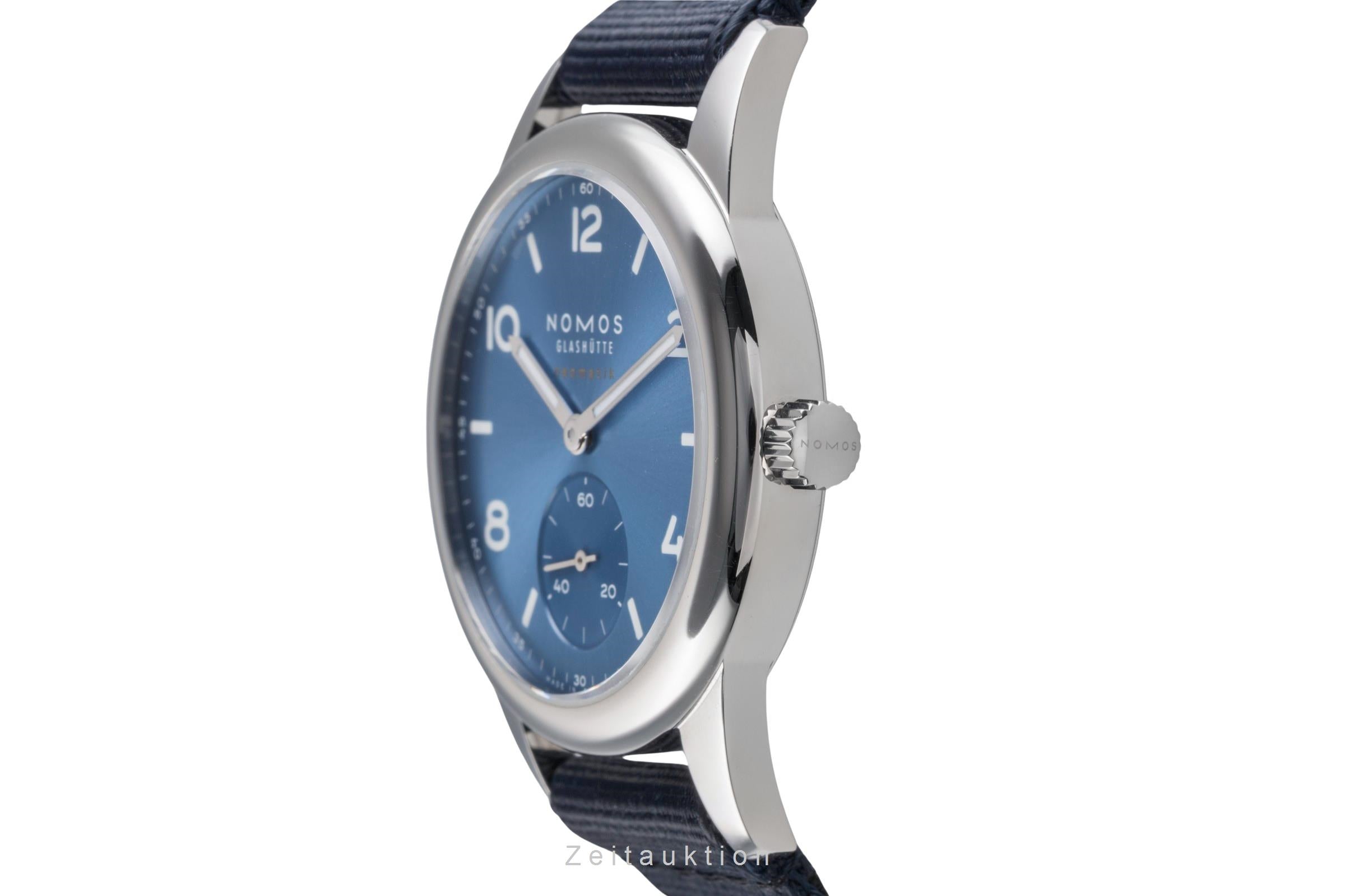 Nomos Club steel automatic men's watch 750 LP: 2920EUR  [2505111]