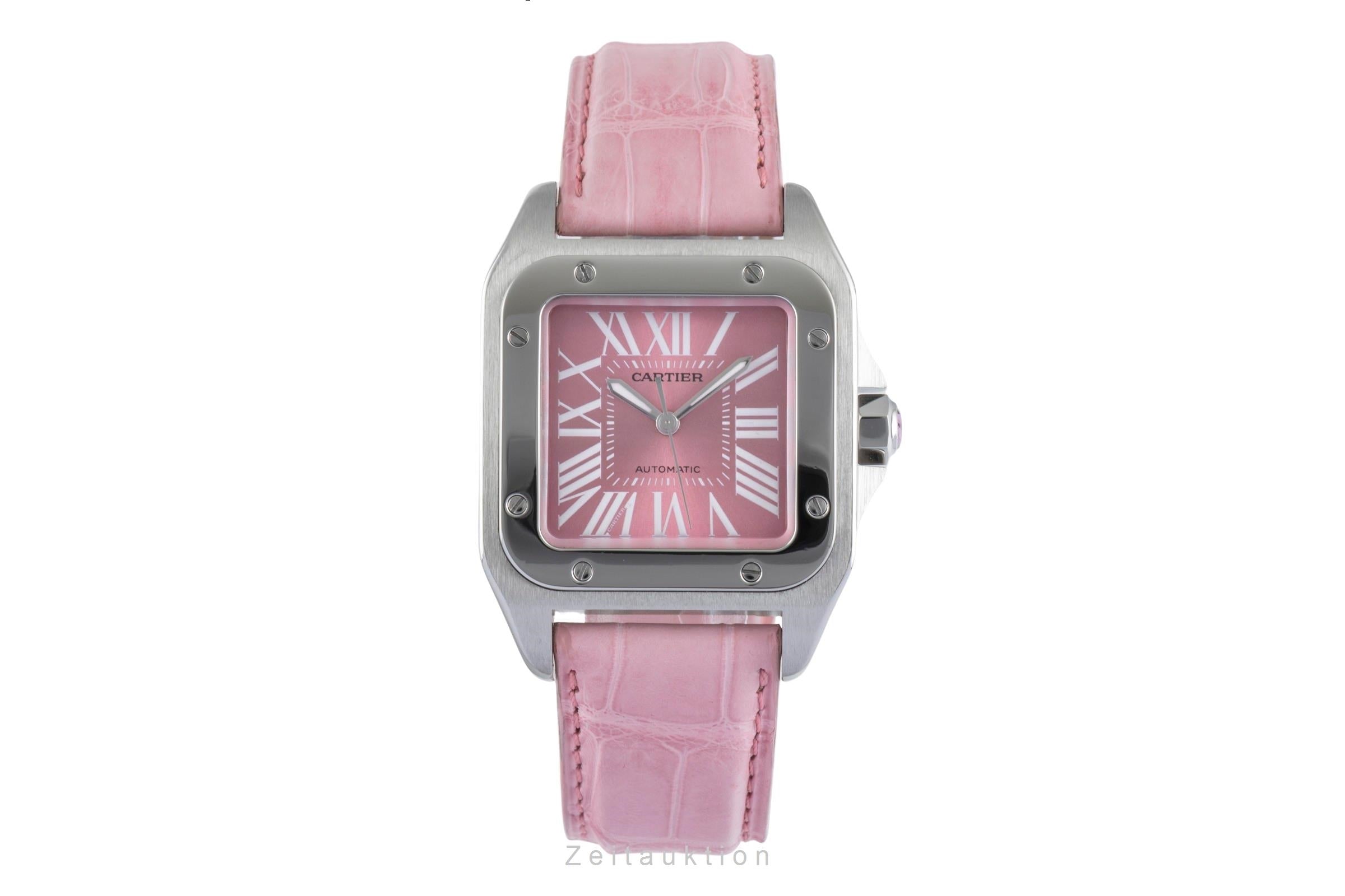 Cartier Santos 100 steel automatic Kal. 076 Ref. W20133X8, 2878