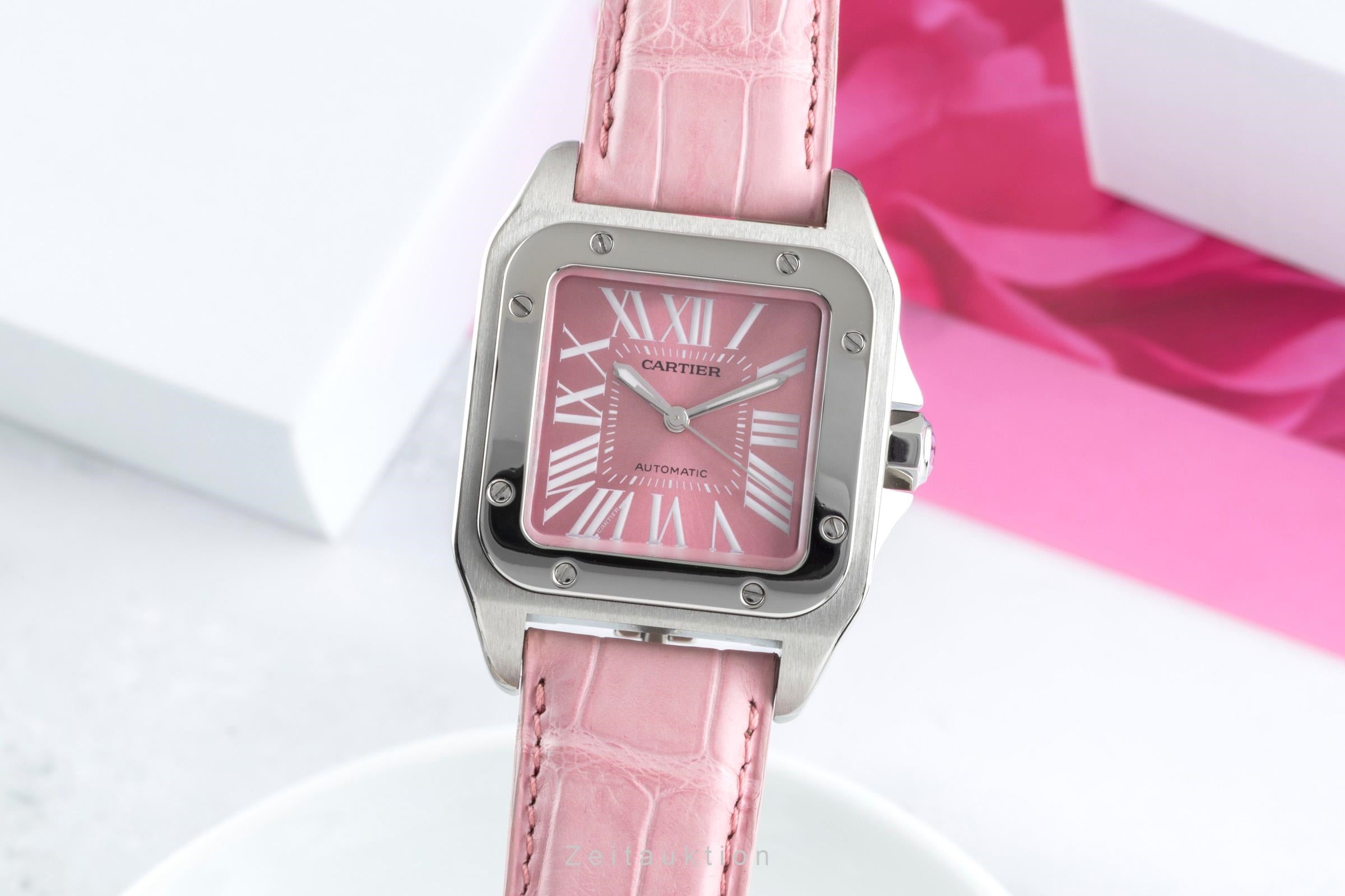 Cartier Santos 100 steel automatic Kal. 076 Ref. W20133X8, 2878