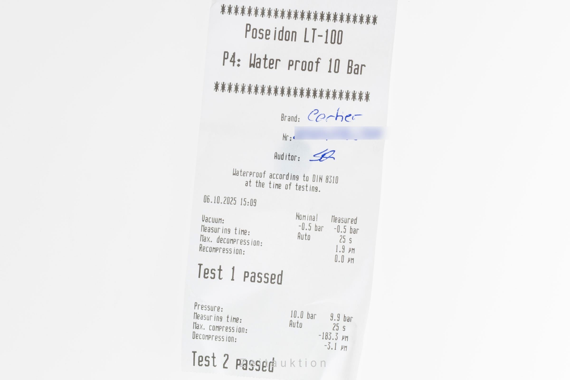 Cartier Santos 100 acciaio automatismo orologio da donna W20133X8, 2878  [2505115]