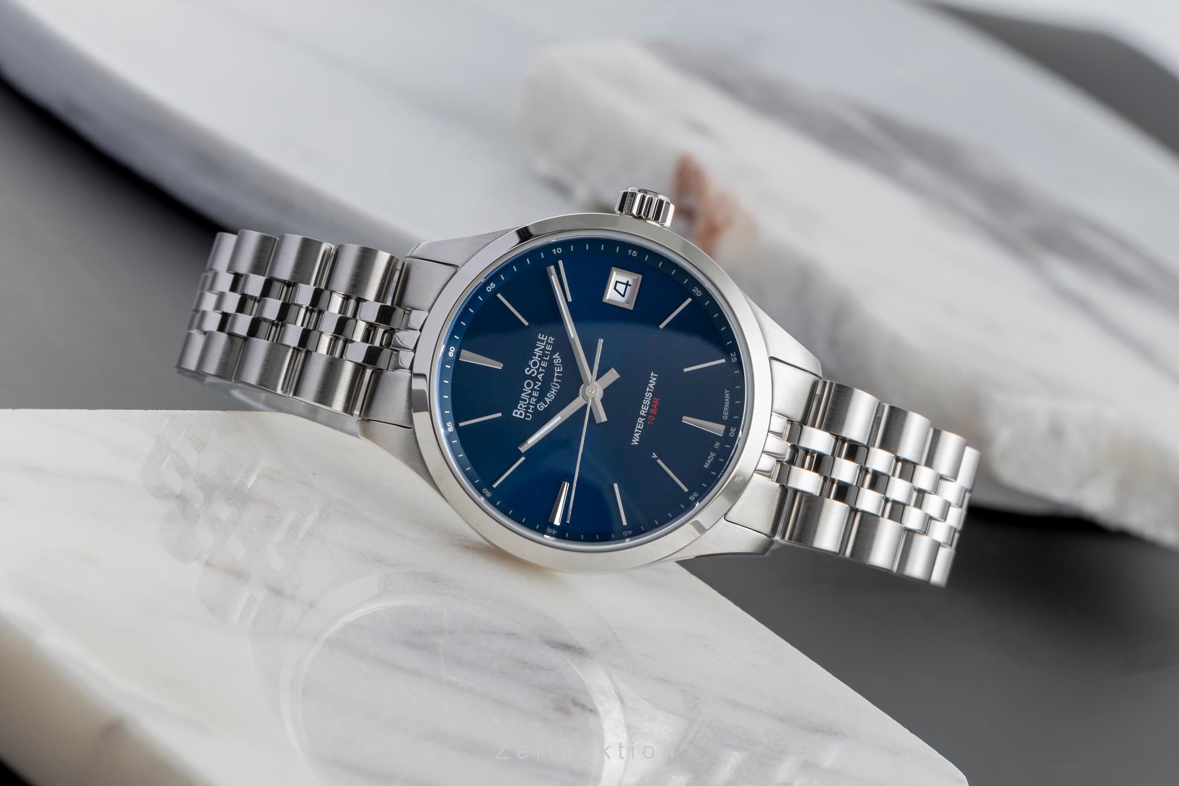Bruno Söhnle Glashütte Turin Small steel quartz Ref. 17-13226-342