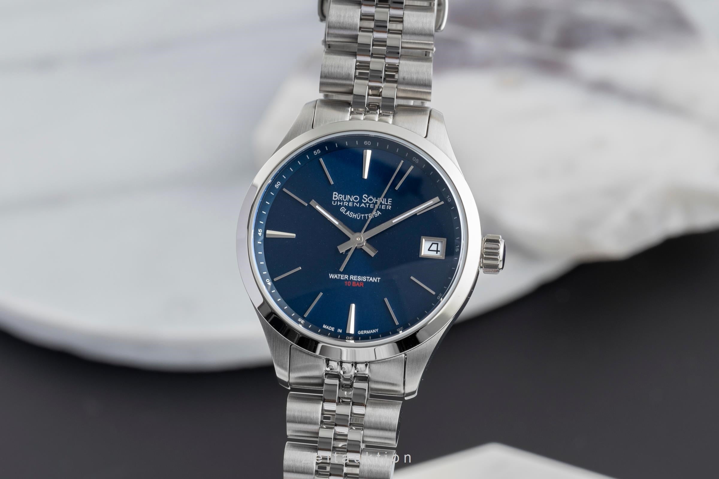 Bruno Söhnle Glashütte Turin Small steel quartz Ref. 17-13226-342