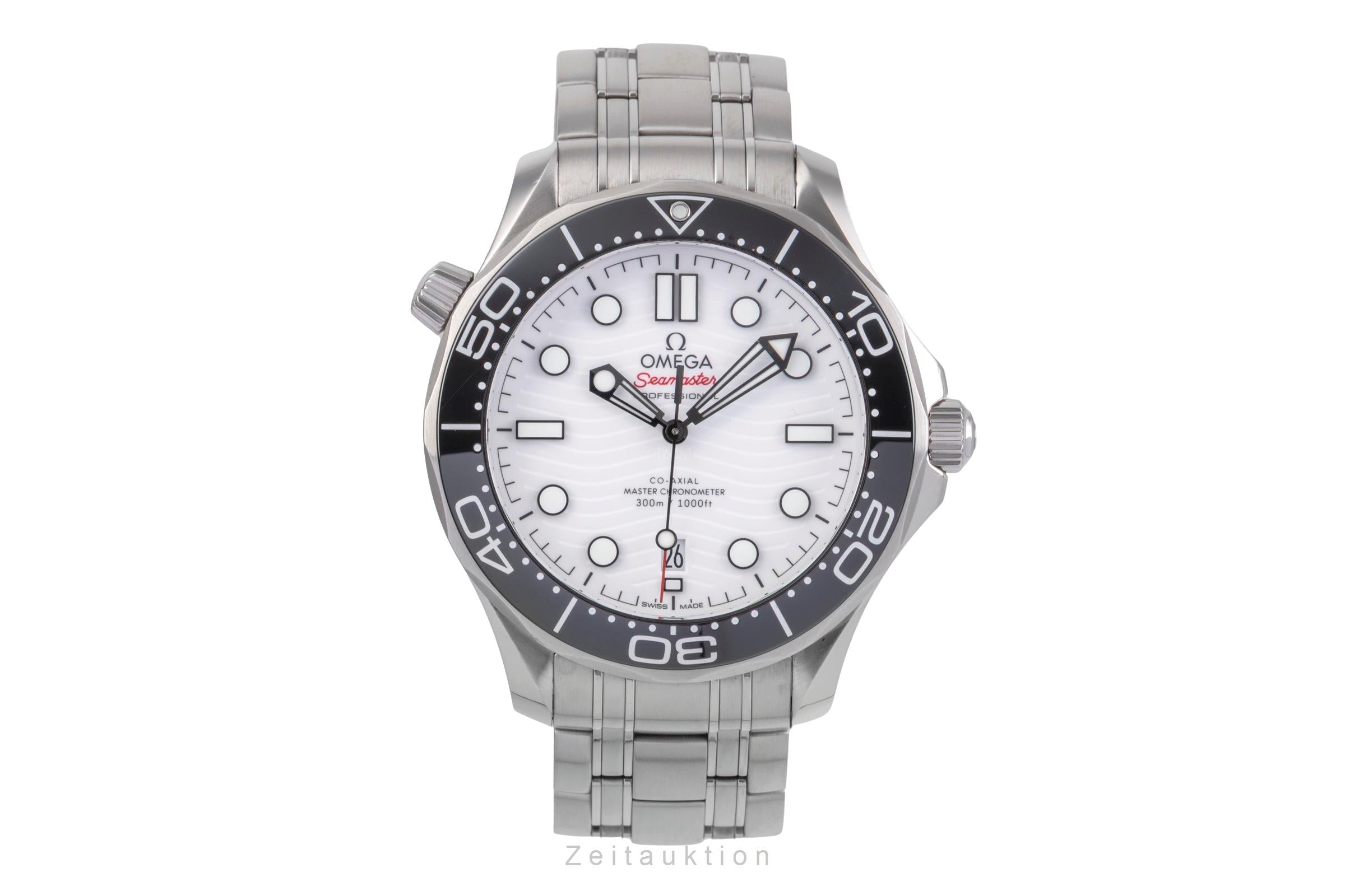 Omega Seamaster acier automatique montre pour hommes 210.30.42.20.04.001 LP: 6500EUR  [2505117]