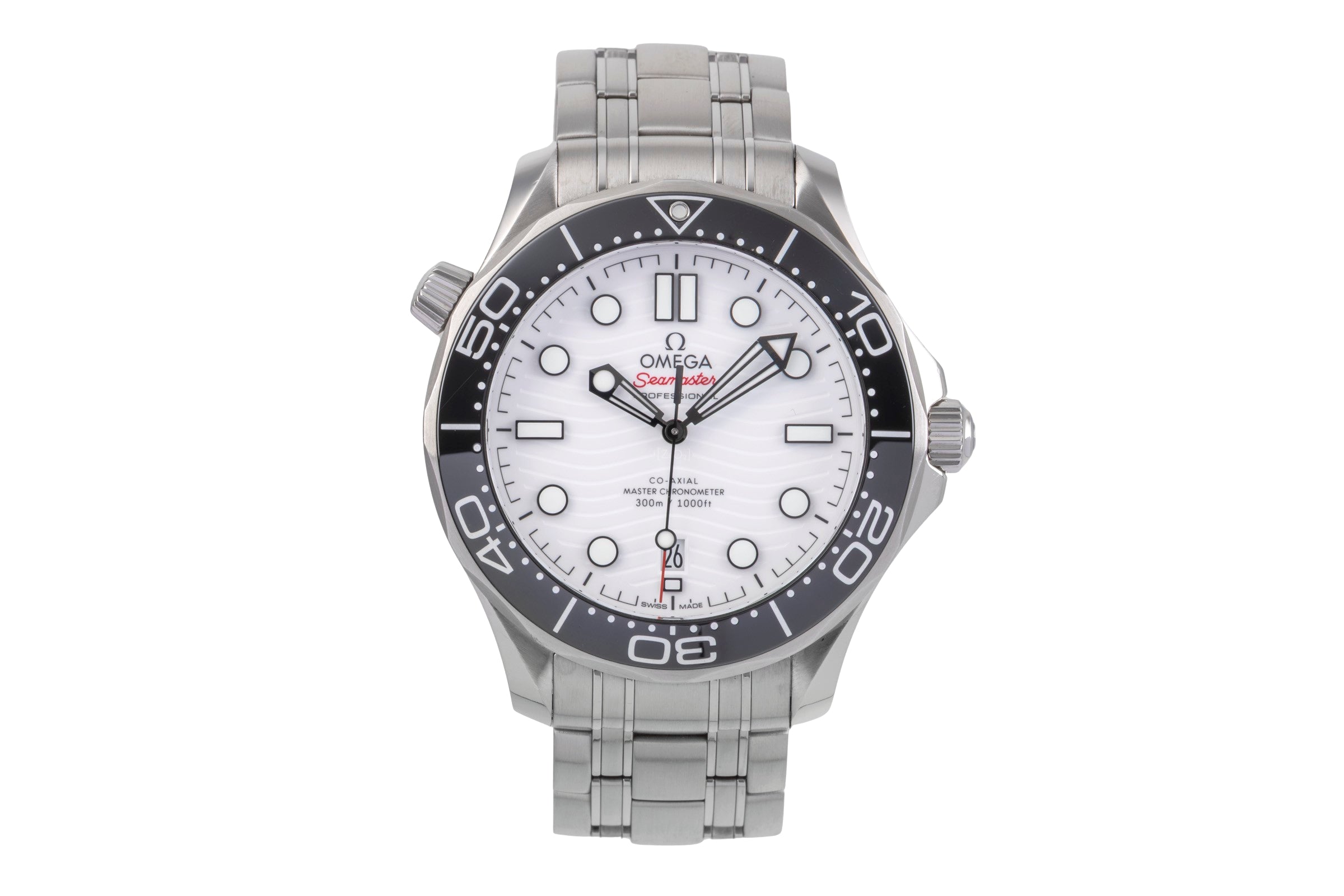 Omega Seamaster acier automatique montre pour hommes 210.30.42.20.04.001 LP: 6500EUR  [2505117]