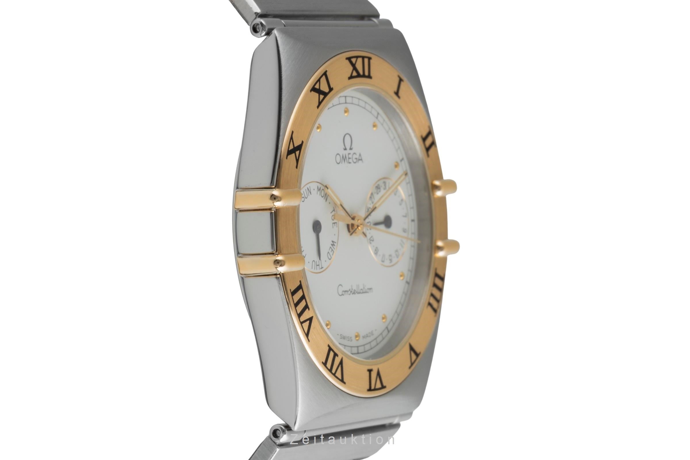 Omega Constellation acier / or  quartz montre pour hommes 396.1070  396.1080 Vintage  [2505119]