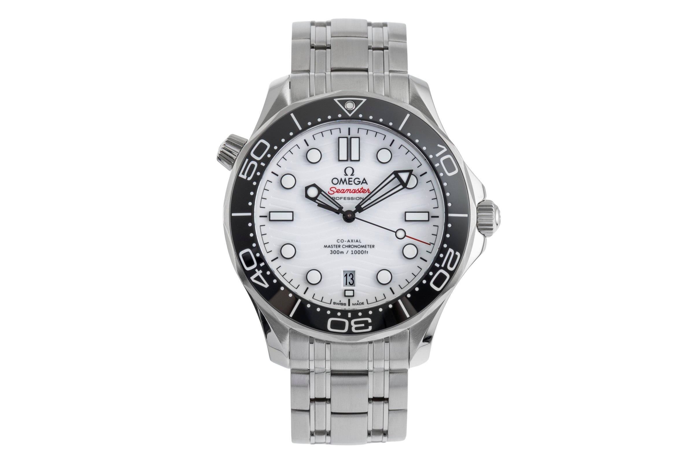 Omega Seamaster acier automatique montre pour hommes 210.30.42.20.04.001 LP: 6500EUR  [2505121]