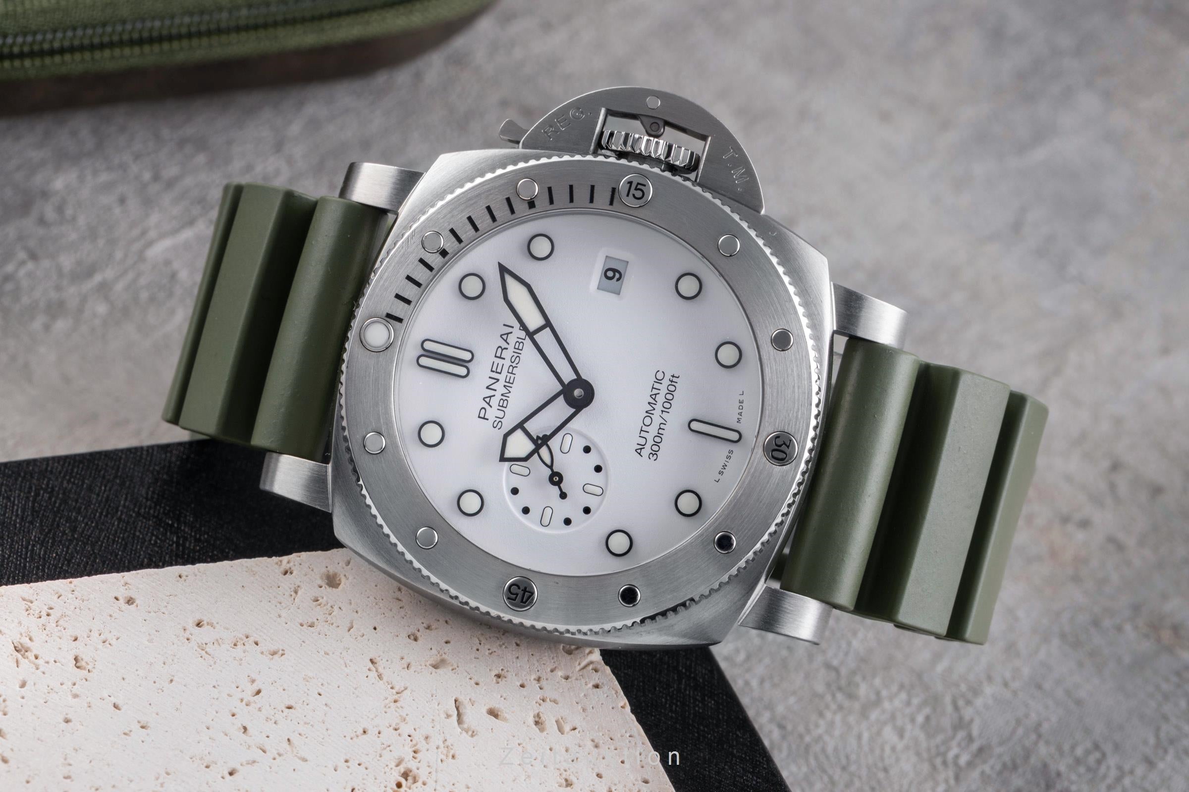 Panerai Submersible acier automatique montre pour hommes PAM01226 LP: 10100EUR  [2505122]