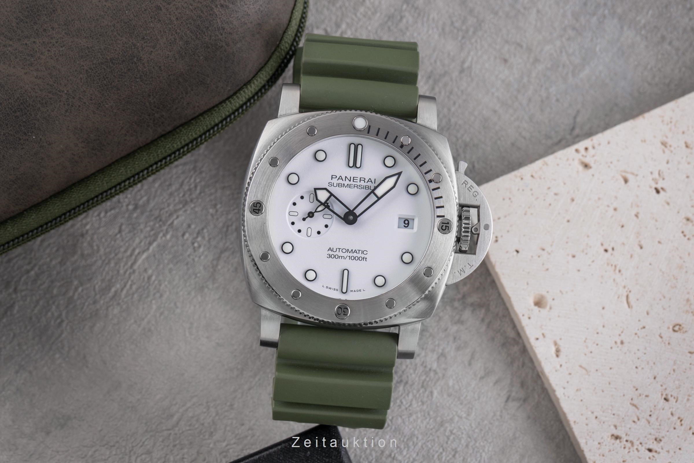 Panerai Submersible acier automatique montre pour hommes PAM01226 LP: 10100EUR  [2505122]