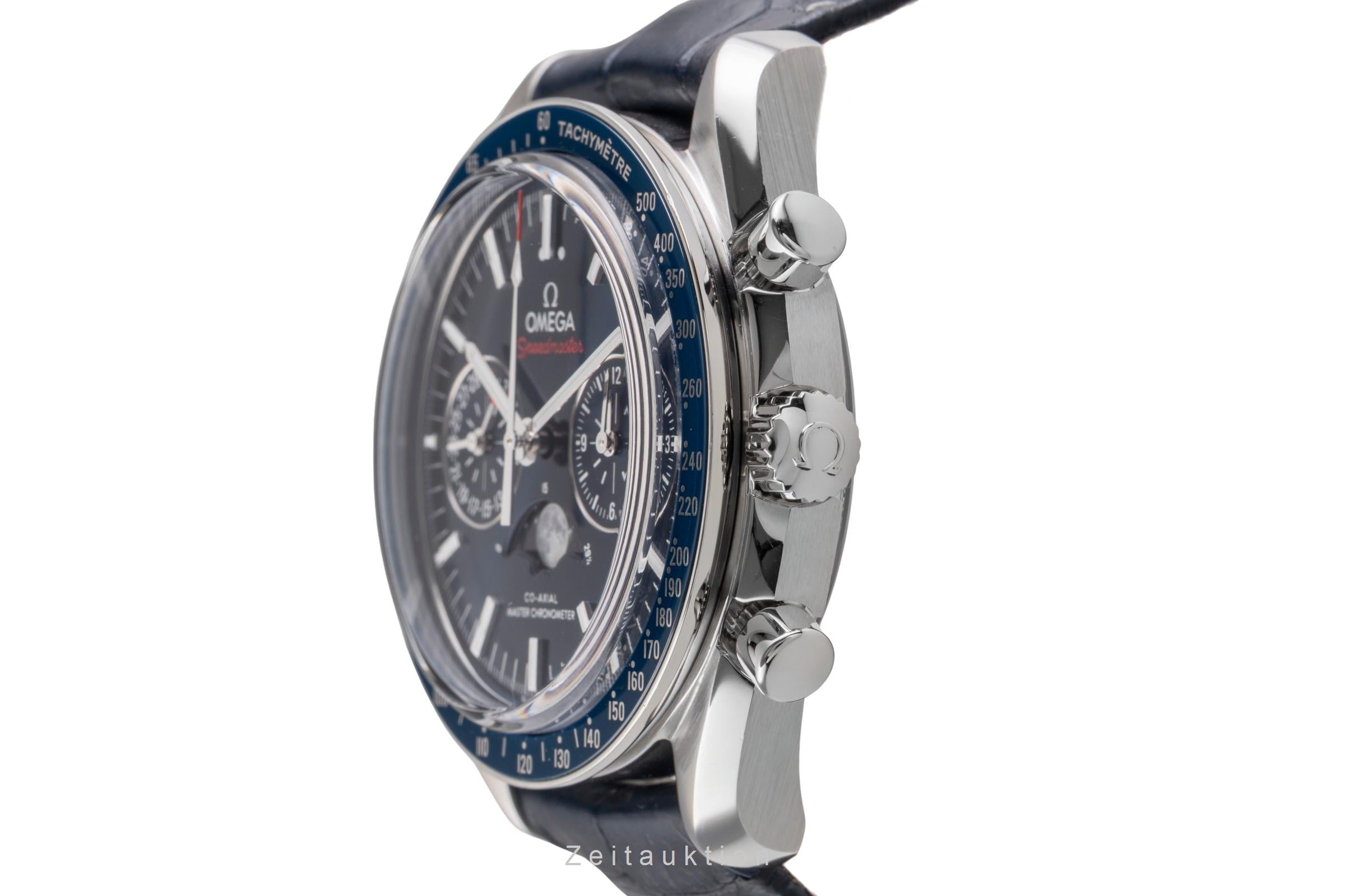 Omega Speedmaster chronograph steel automatic men's watch 304.33.44.52.03.001 LP: 12200EUR  [2505123]