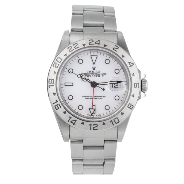 Rolex Explorer II steel automatic men's watch 16570  [2505130]