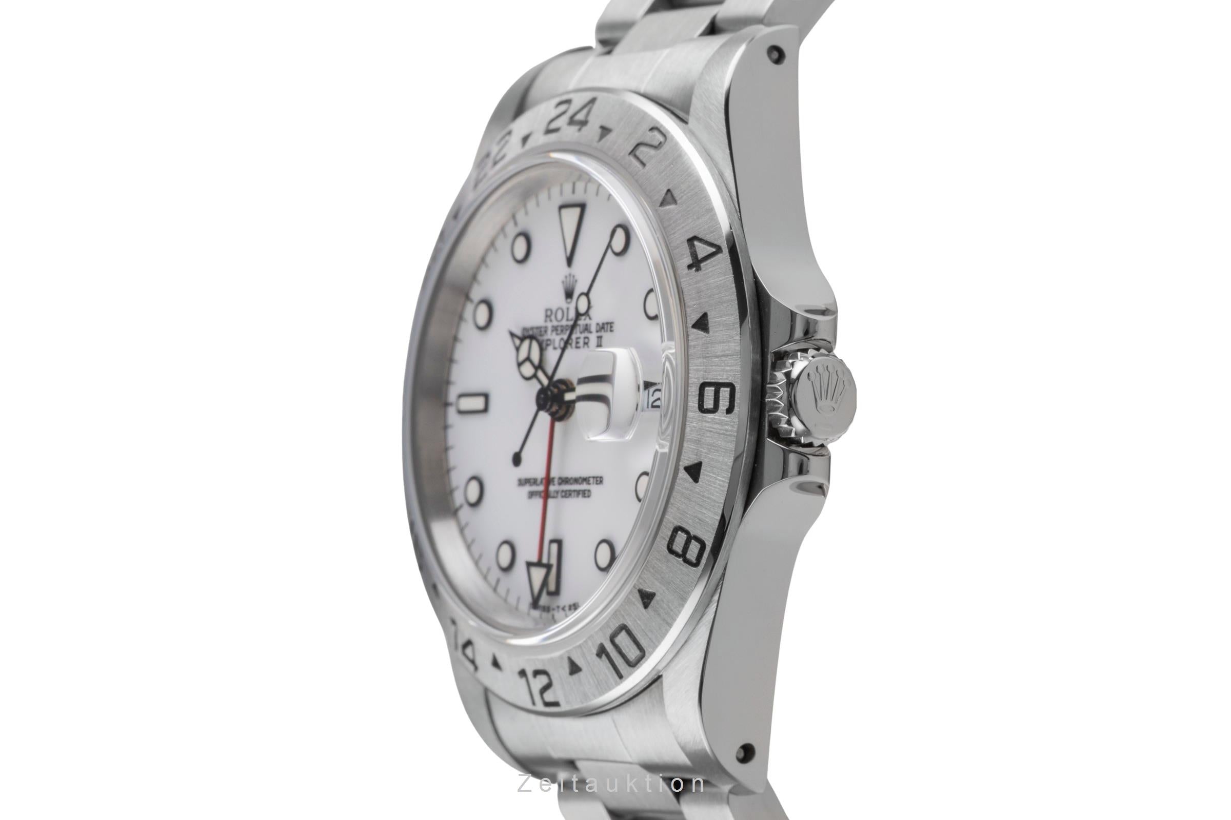 Rolex Explorer II steel automatic men's watch 16570  [2505130]