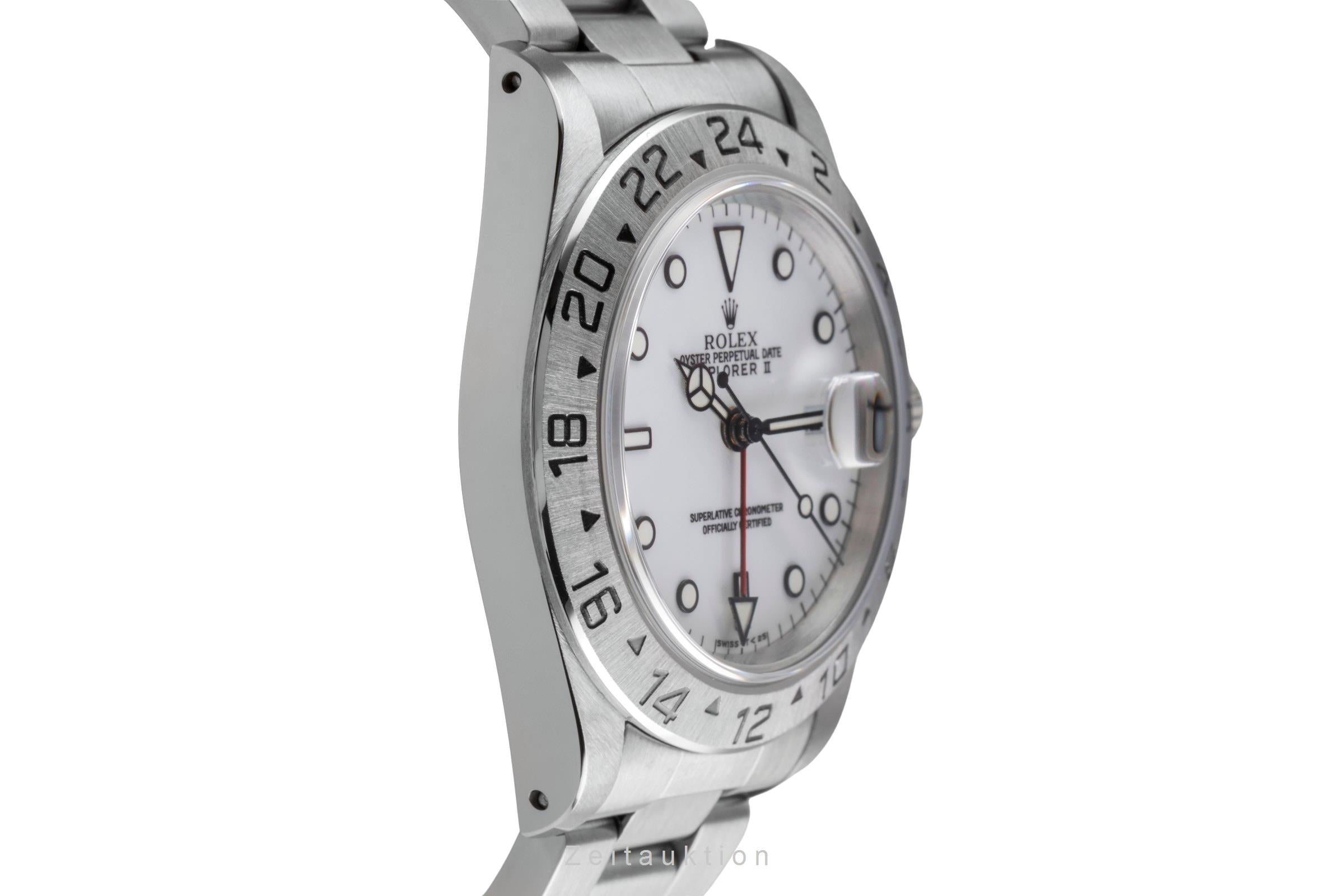 Rolex Explorer II steel automatic men's watch 16570  [2505130]