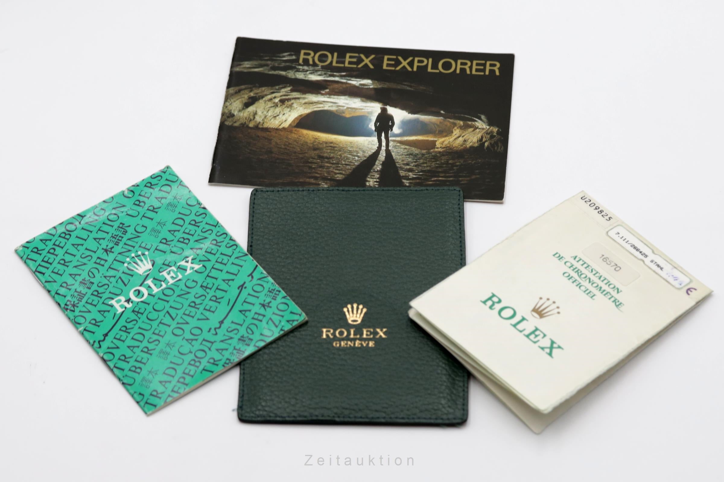 Rolex Explorer II steel automatic men's watch 16570  [2505130]