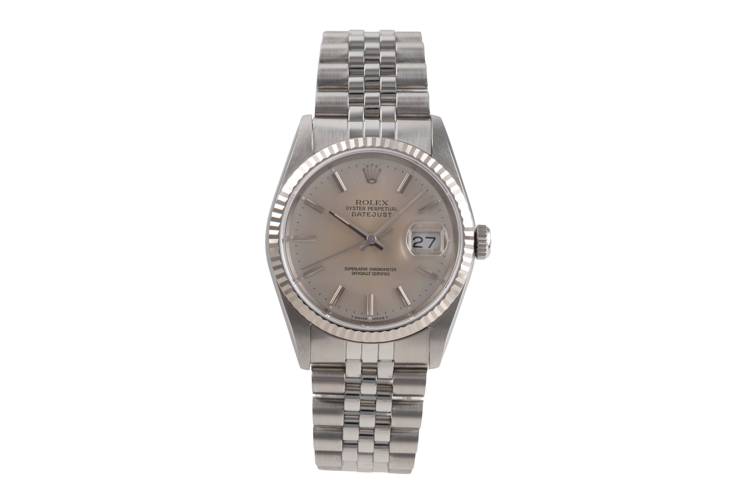 Rolex Datejust 36 Stahl / Weissgold  Automatik Herrenuhr Ref. 16234 X-Serie [2505131]