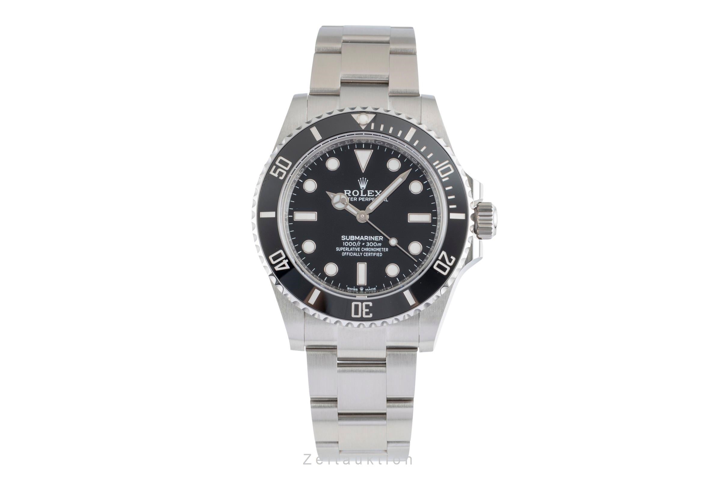 Rolex Submariner acier automatique montre pour hommes 124060  [2505132]