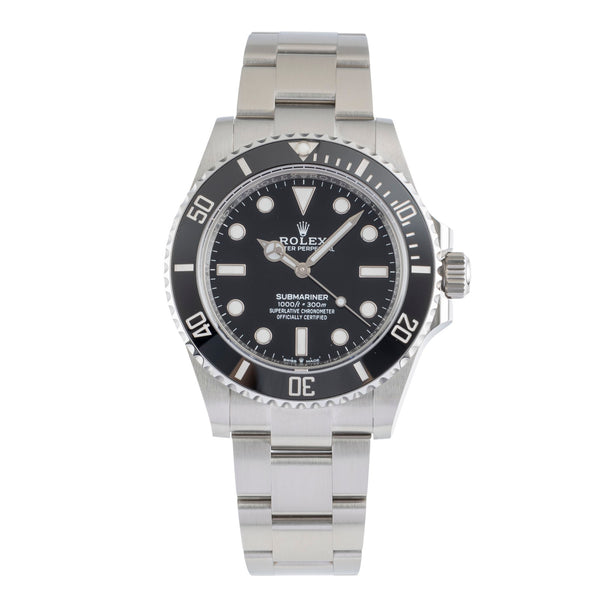 Rolex Submariner acier automatique montre pour hommes 124060  [2505132]