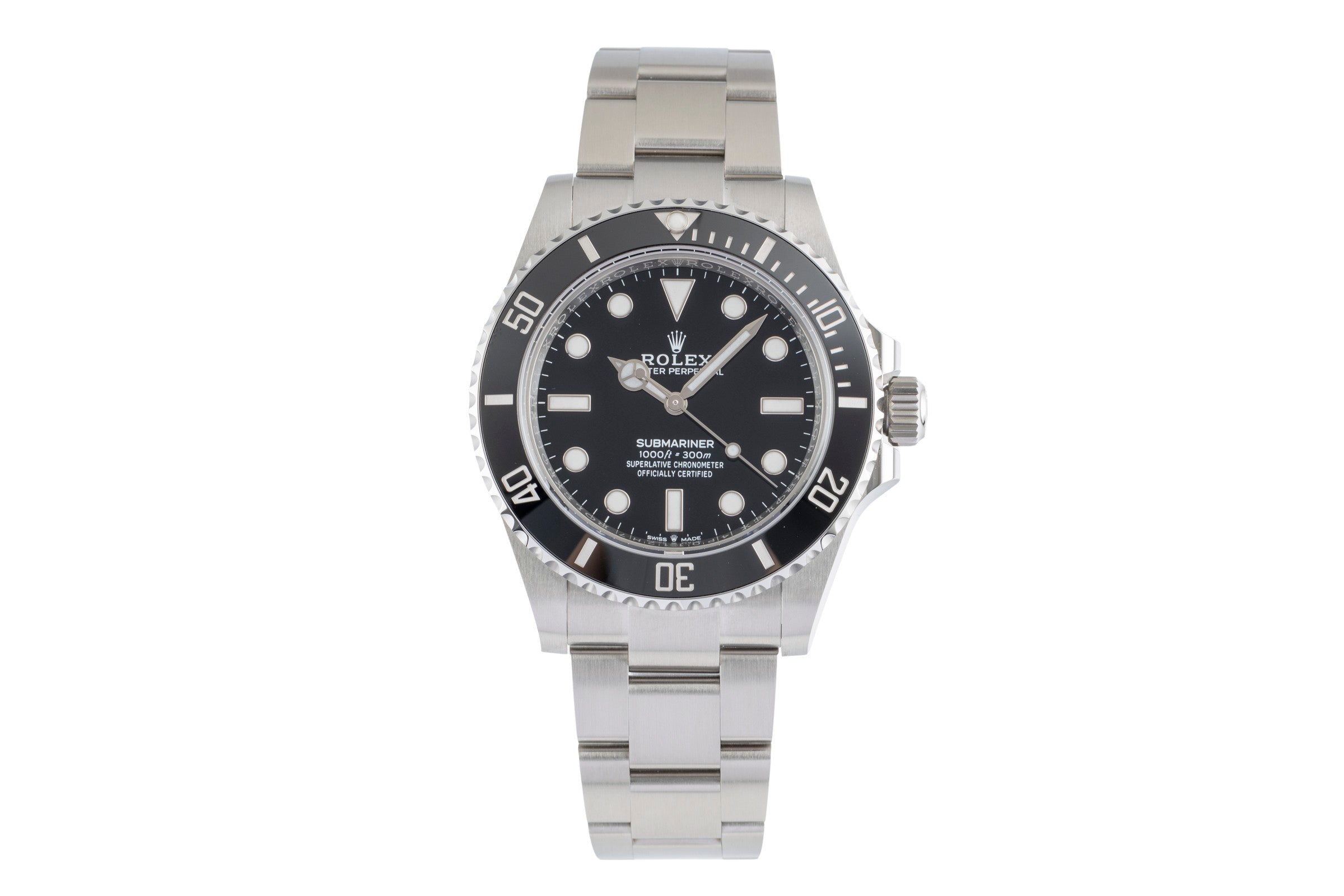 Rolex Submariner steel automatic men's watch 124060  [2505132]