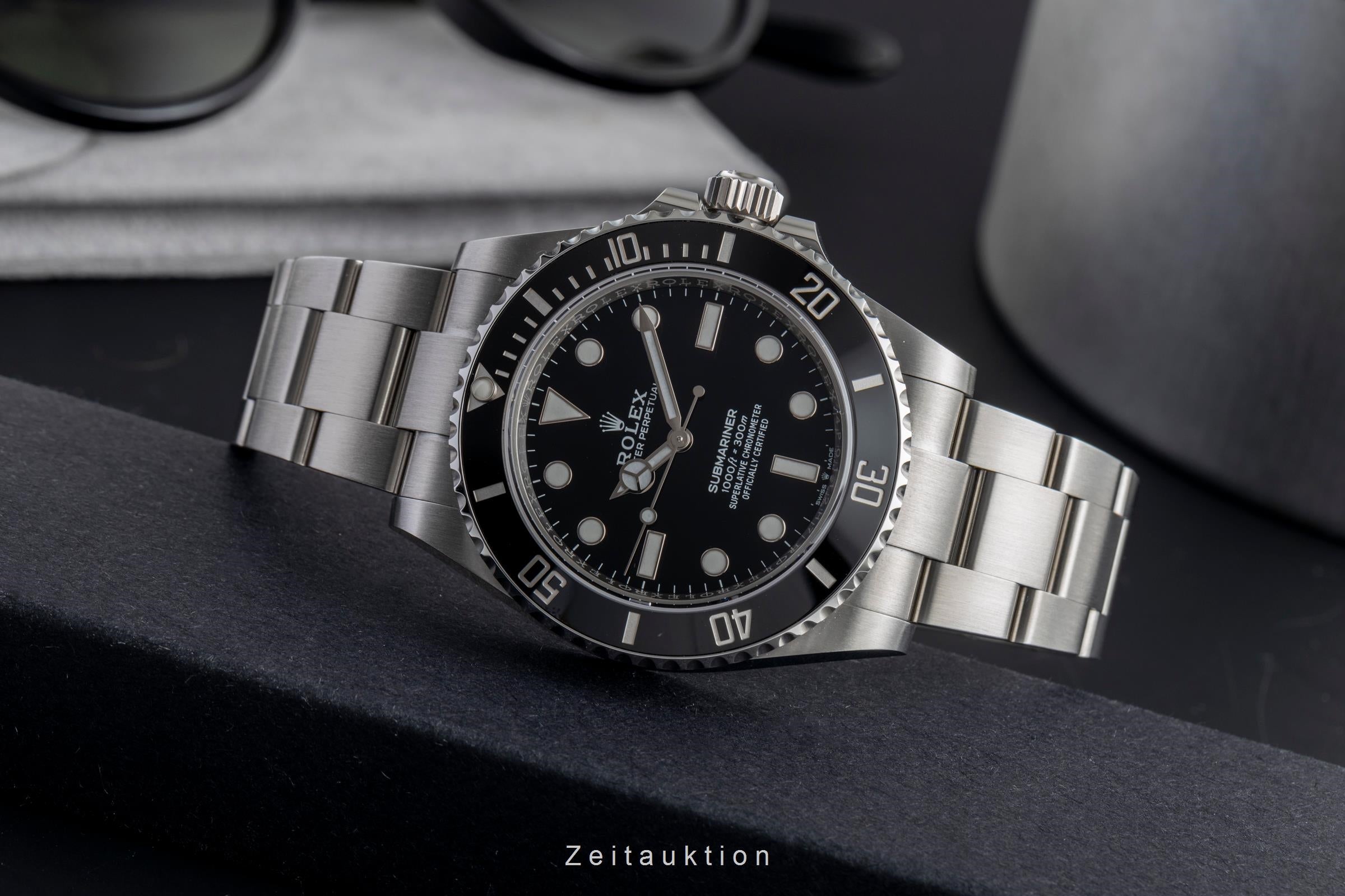 Rolex Submariner acier automatique montre pour hommes 124060  [2505132]