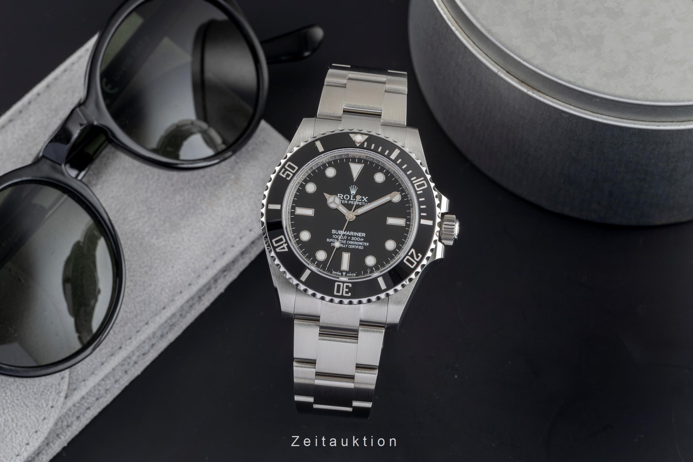 Rolex Submariner acier automatique montre pour hommes 124060  [2505132]