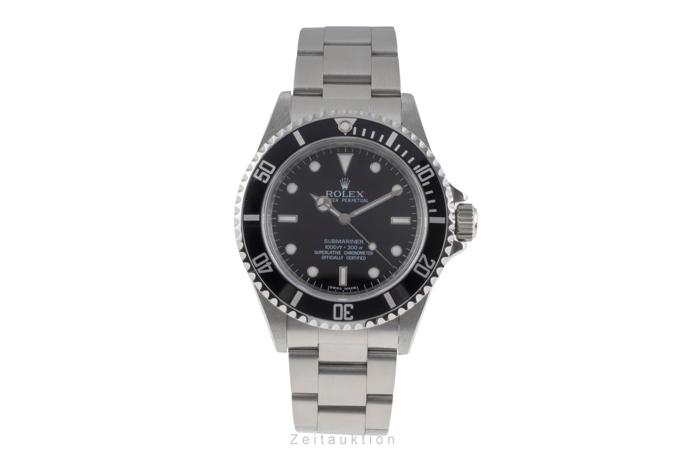 Rolex Submariner acier automatique montre pour hommes 14060M  [2505133]