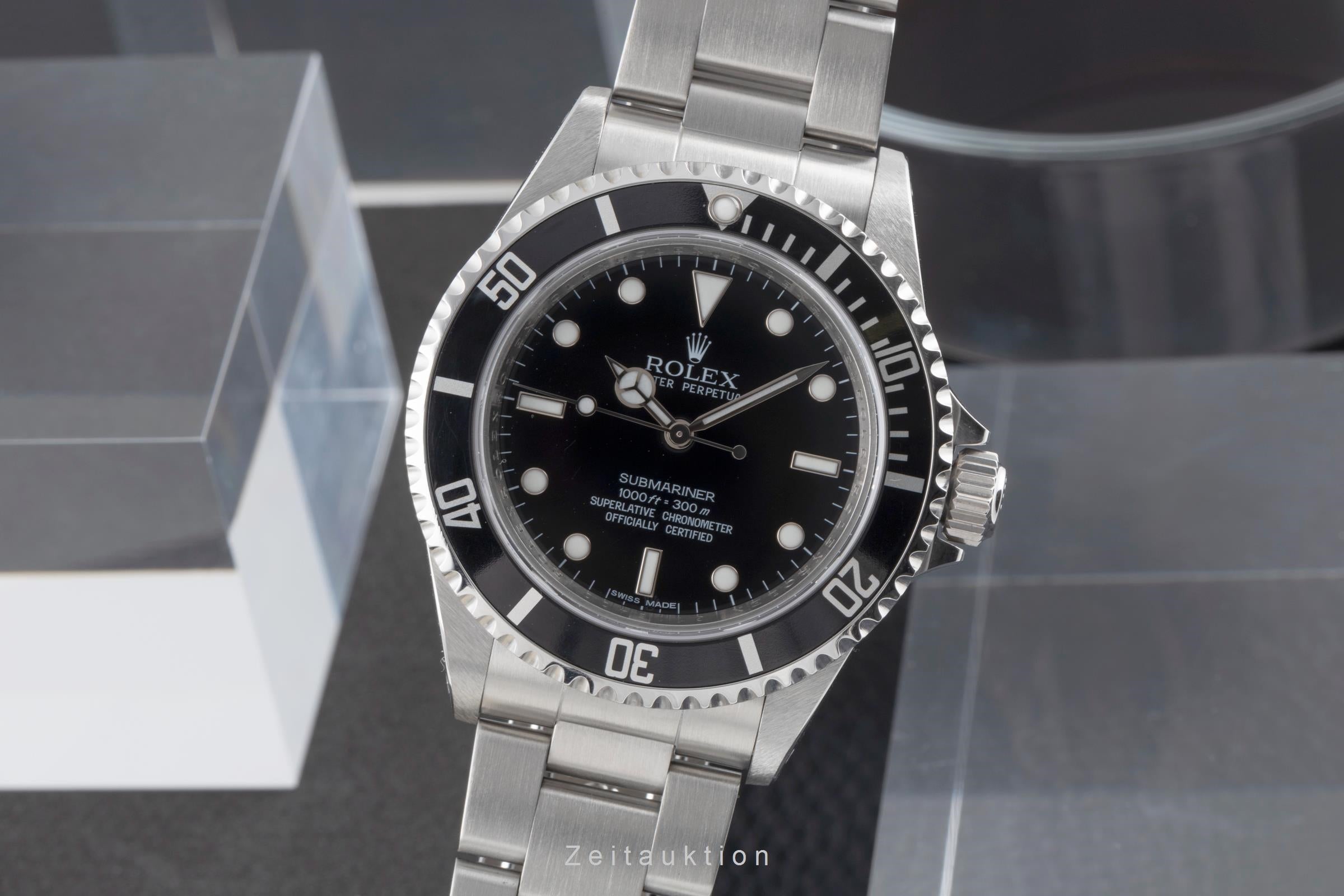 Rolex Submariner acier automatique montre pour hommes 14060M  [2505133]