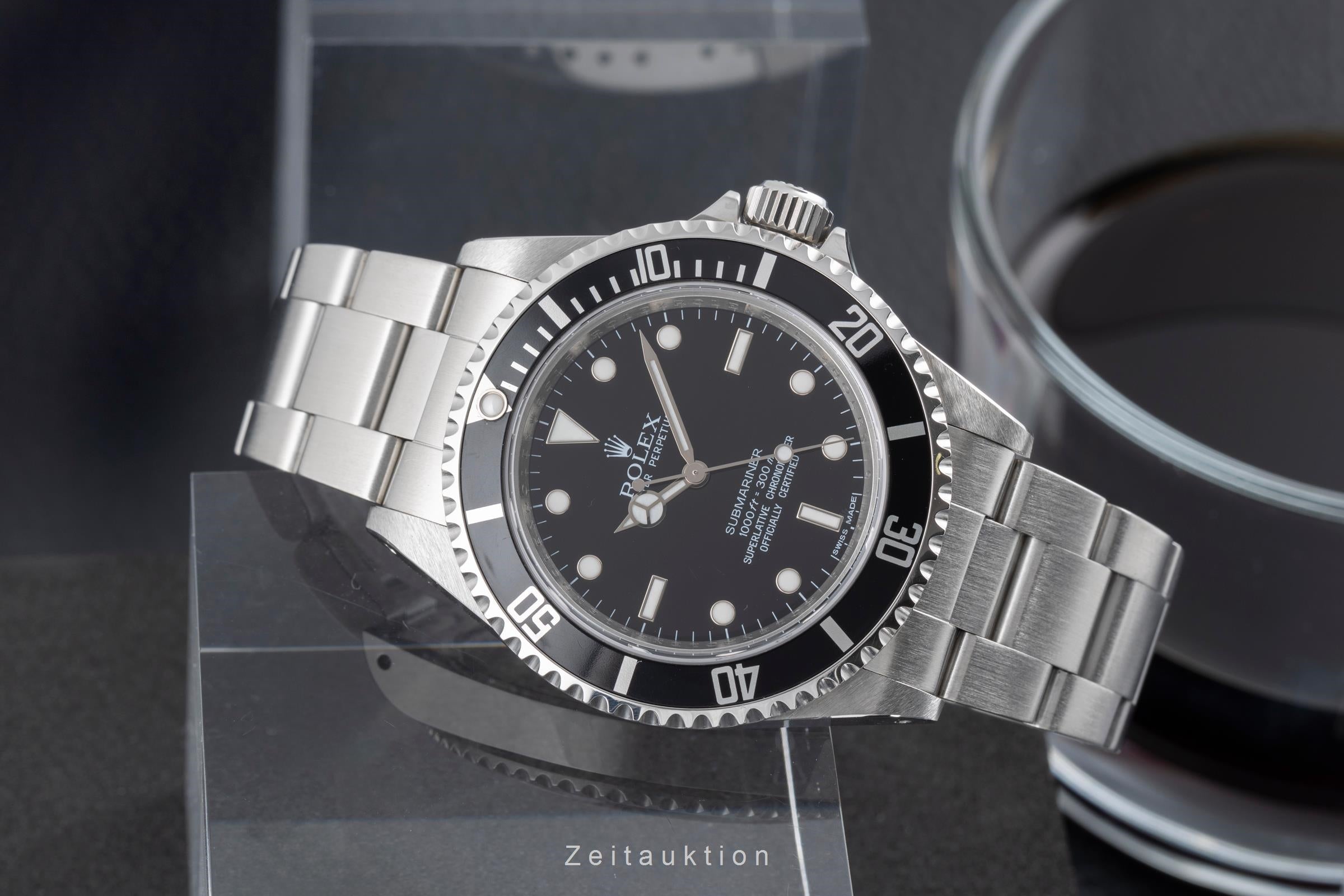 Rolex Submariner acier automatique montre pour hommes 14060M  [2505133]