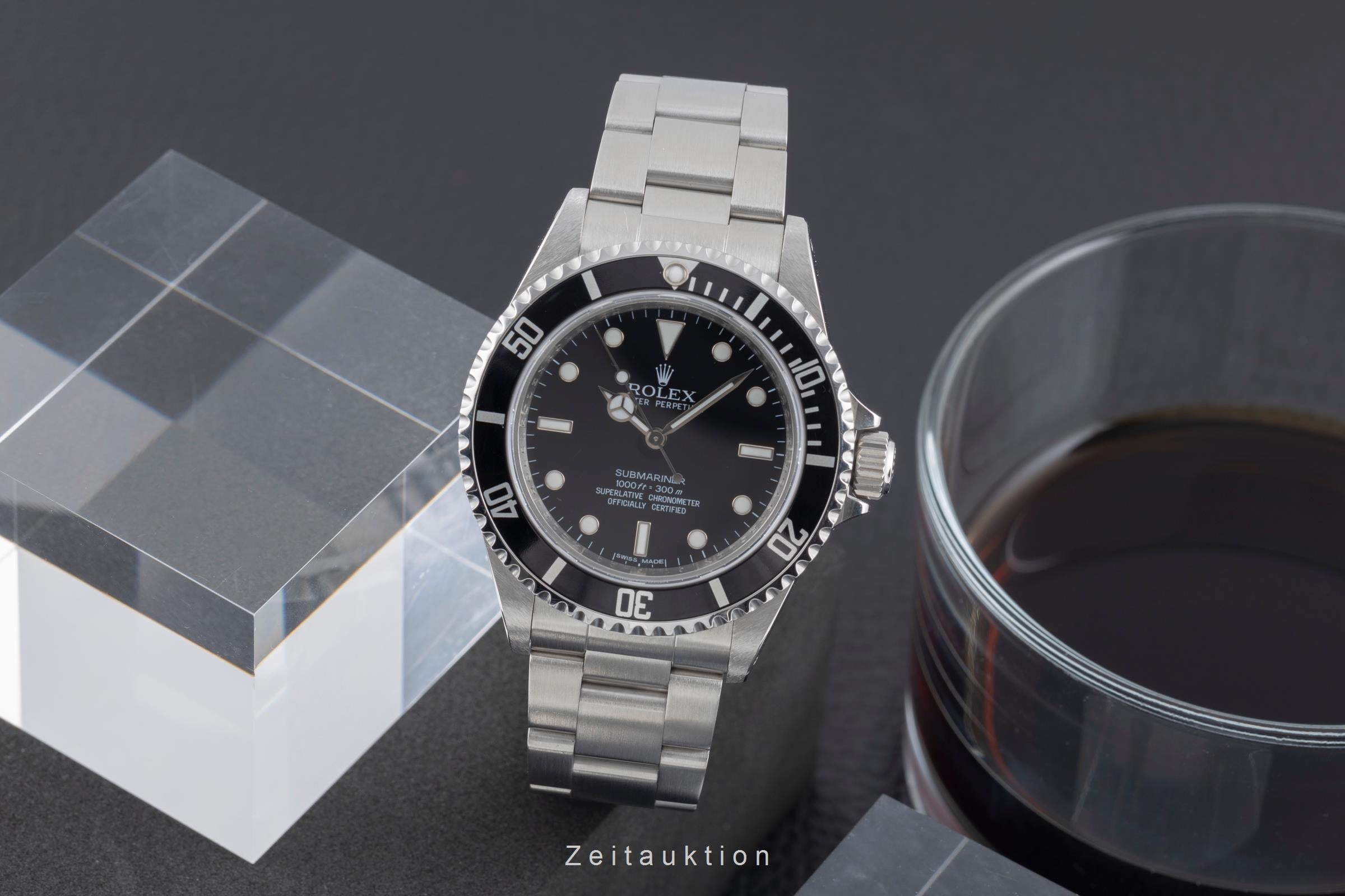 Rolex Submariner acier automatique montre pour hommes 14060M  [2505133]