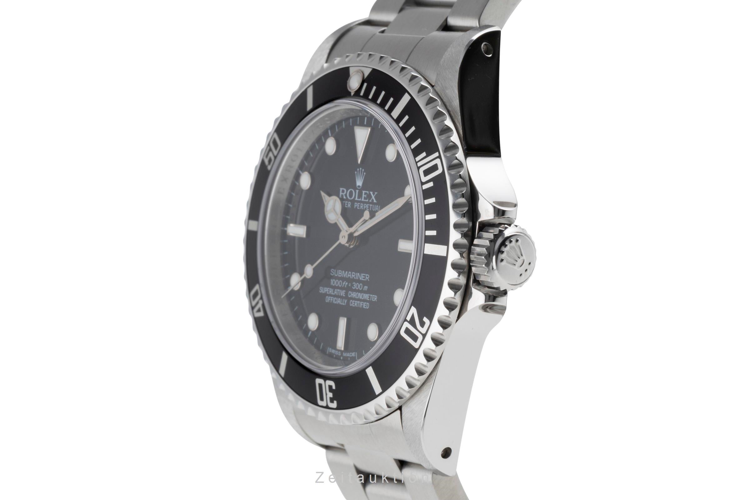 Rolex Submariner acier automatique montre pour hommes 14060M  [2505133]