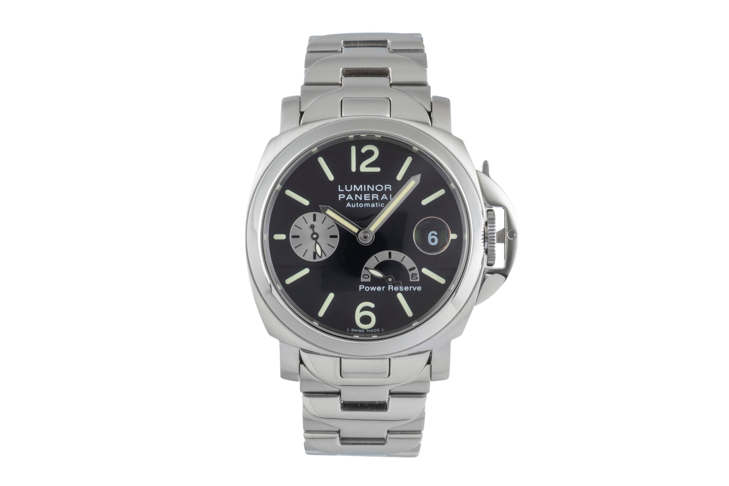 Panerai Luminor  steel automatic men's watch PAM00125  [2505134]