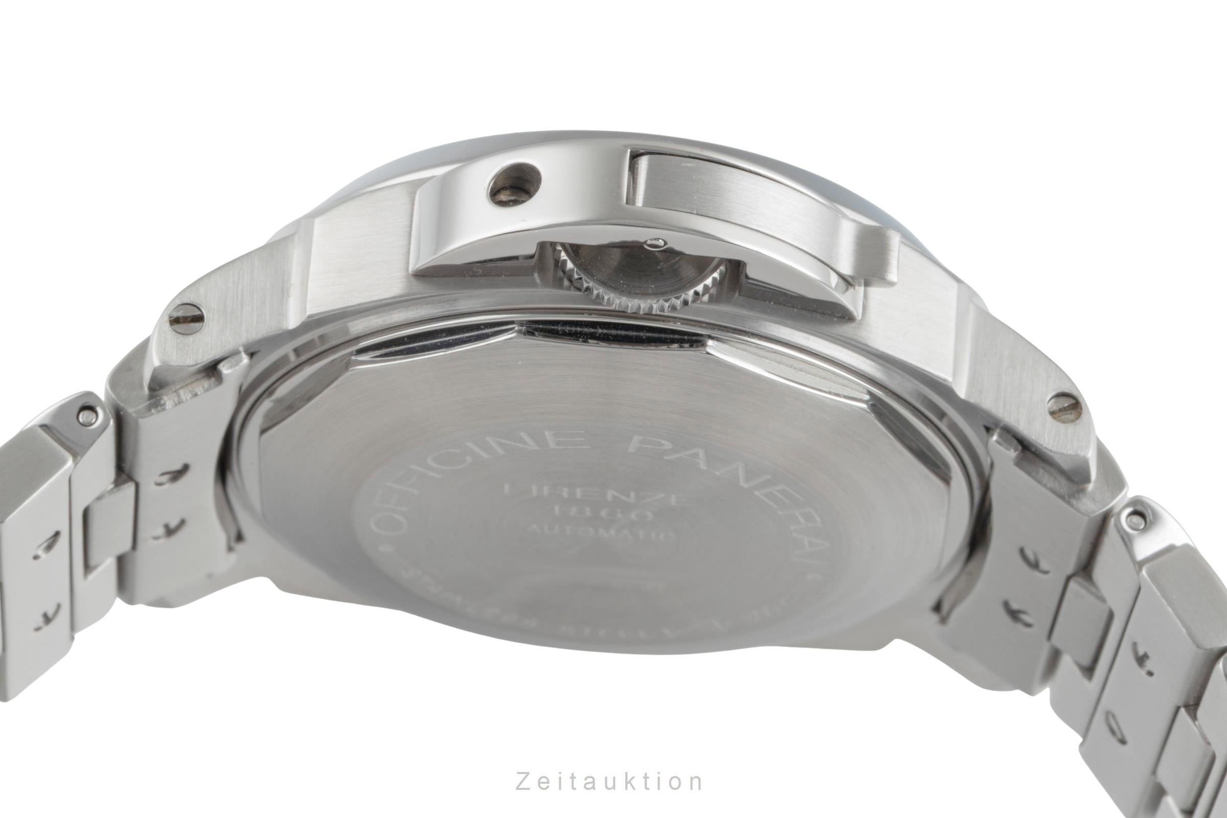 Panerai Luminor Power Reserve Stahl Automatik Herrenuhr Ref. PAM00125 B&P 2005 [2505134]