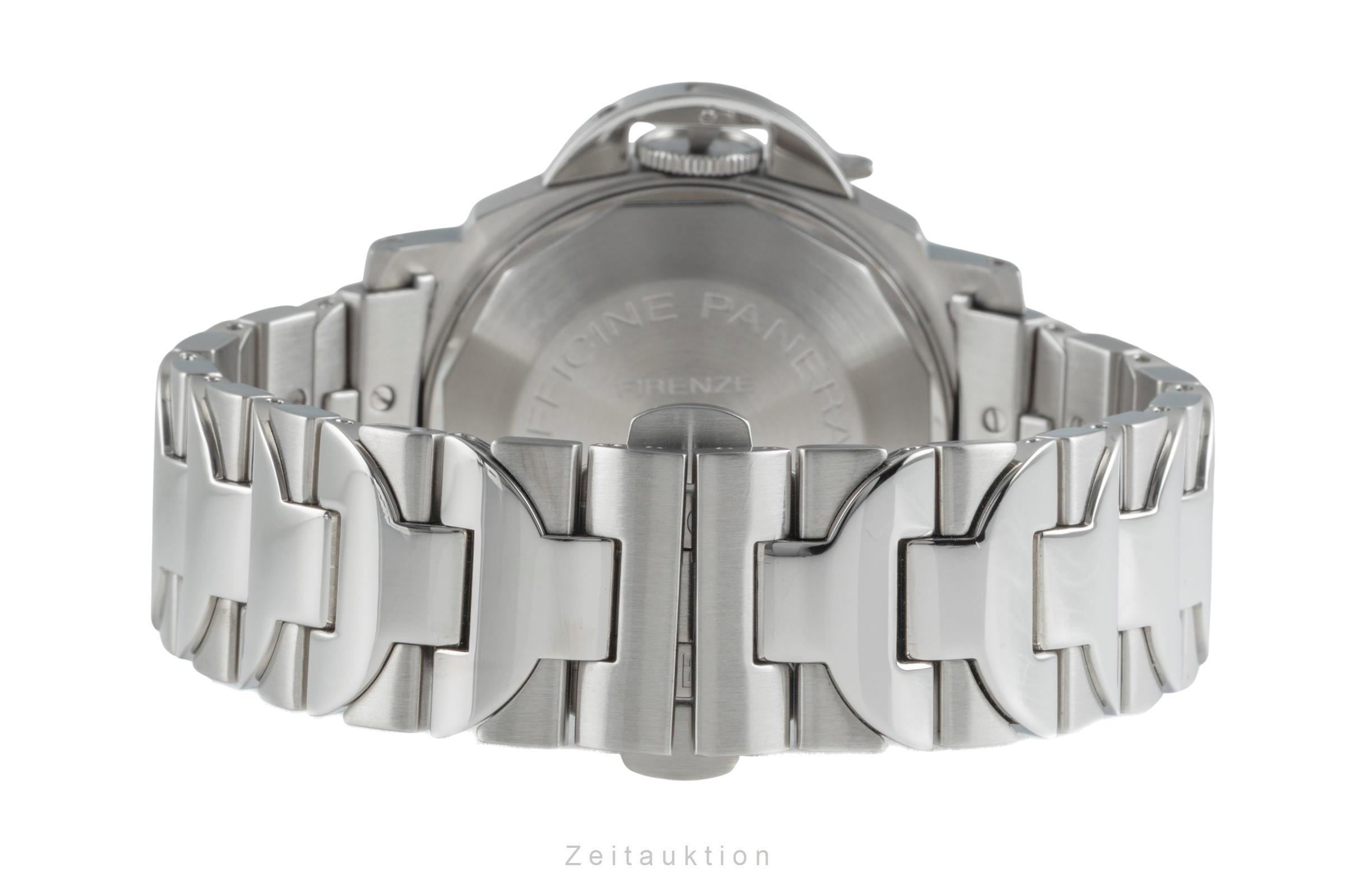 Panerai Luminor Power Reserve Stahl Automatik Herrenuhr Ref. PAM00125 B&P 2005 [2505134]