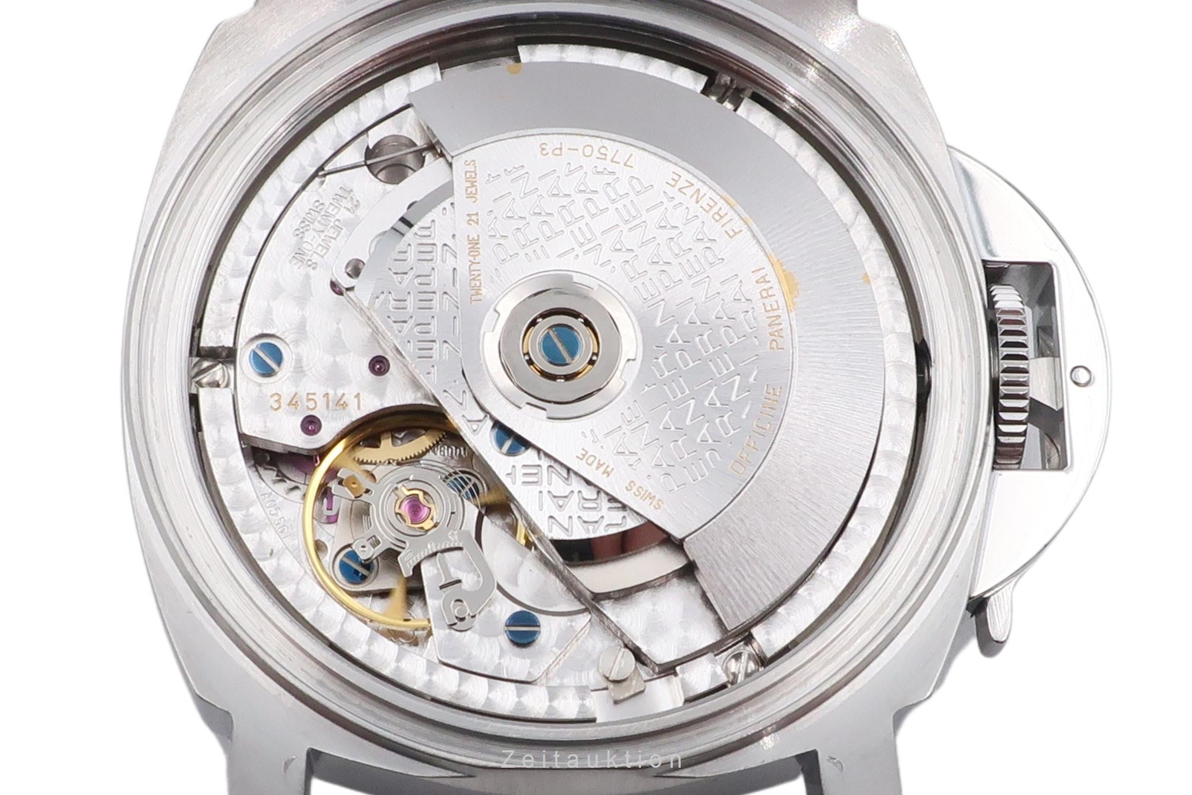 Panerai Luminor Power Reserve Stahl Automatik Herrenuhr Ref. PAM00125 B&P 2005 [2505134]