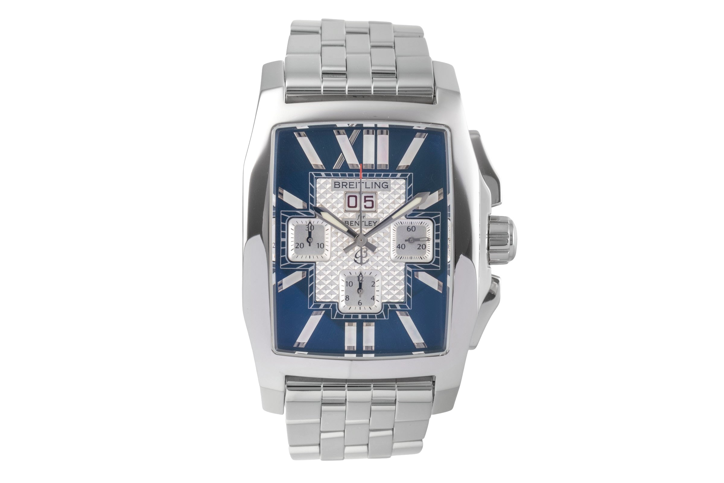 Breitling Bentley Flying B chronographe acier automatique montre pour hommes A44365  [2505135]