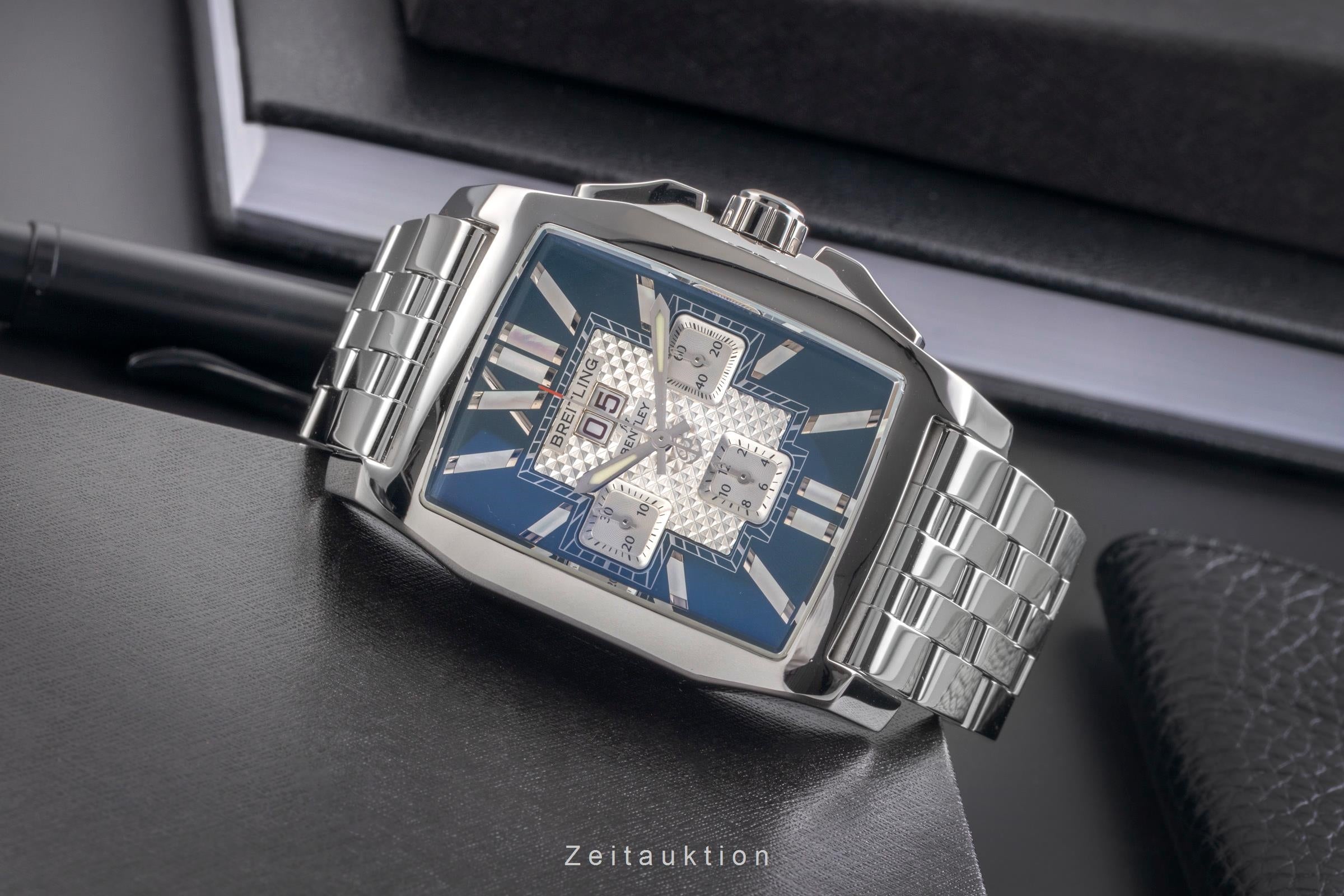 Breitling Bentley Flying B chronograph steel automatic men's watch A44365  [2505135]