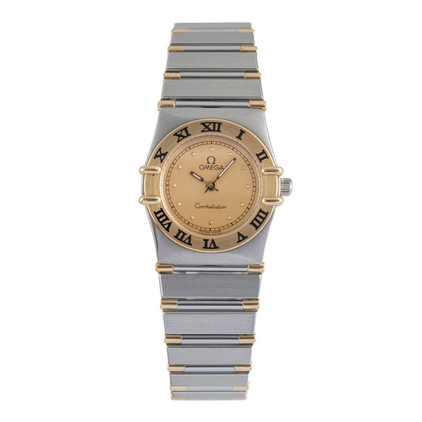 Omega Constellation steel / gold quartz women's watch 795.1080  [2505138]