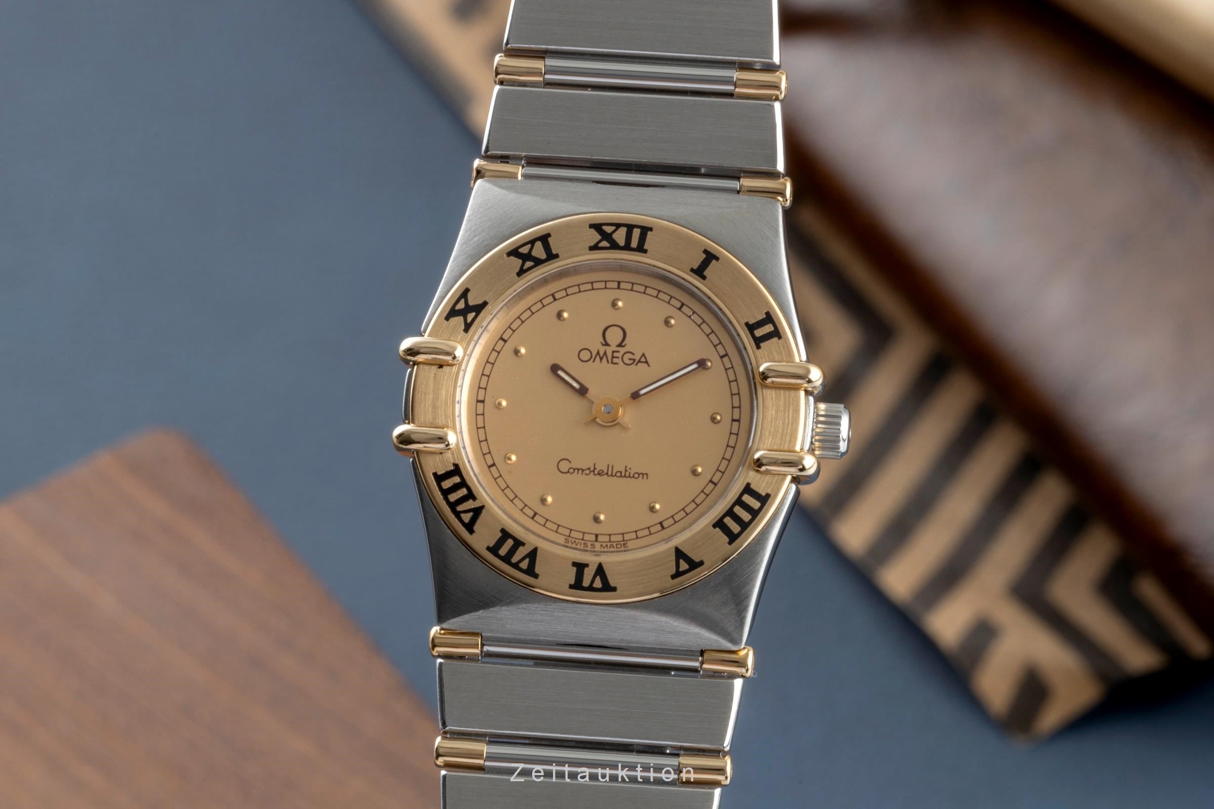 Omega Constellation steel / gold quartz women's watch 795.1080  [2505138]