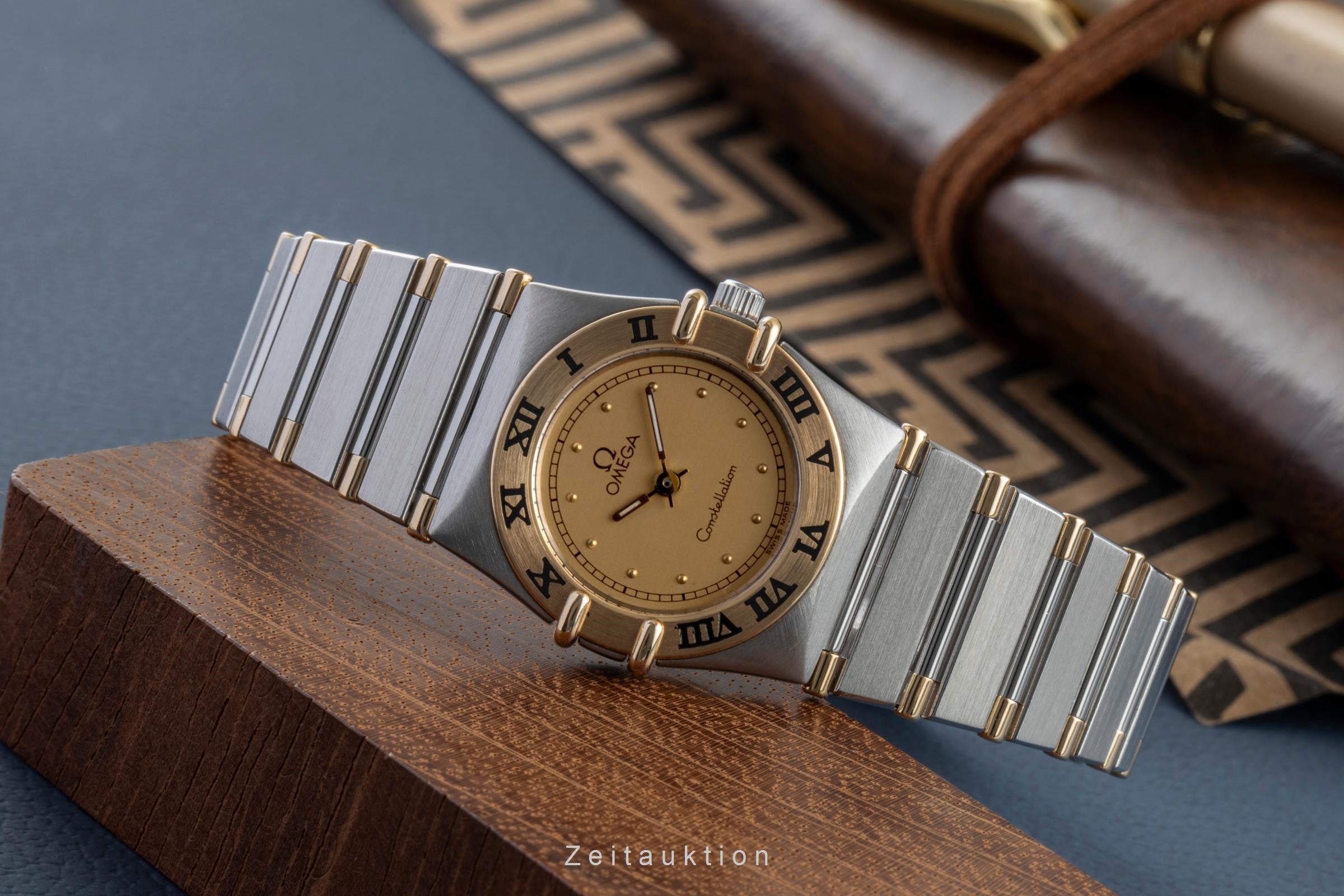 Omega Constellation steel / gold quartz women's watch 795.1080  [2505138]