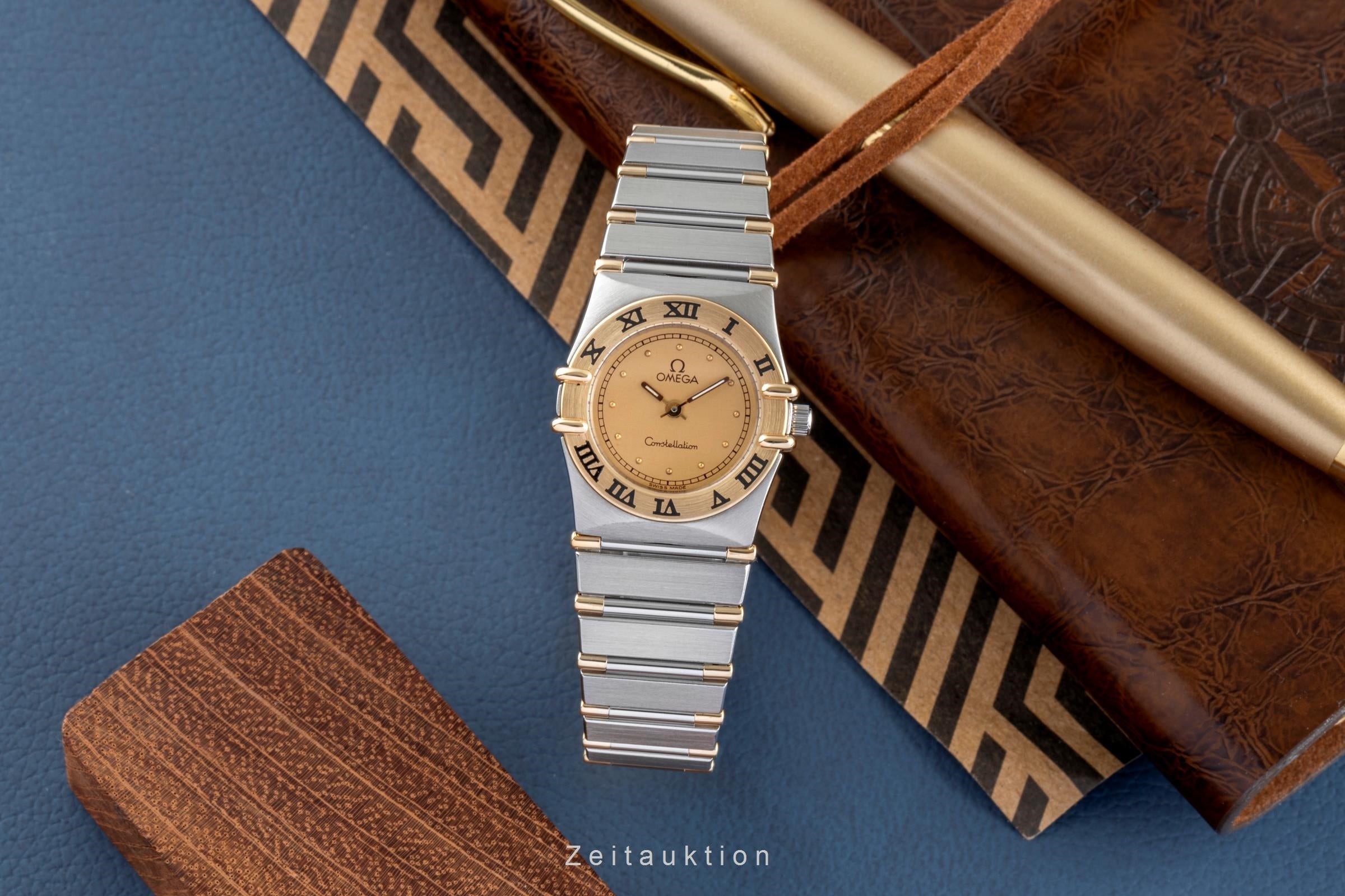 Omega Constellation steel / gold quartz women's watch 795.1080  [2505138]