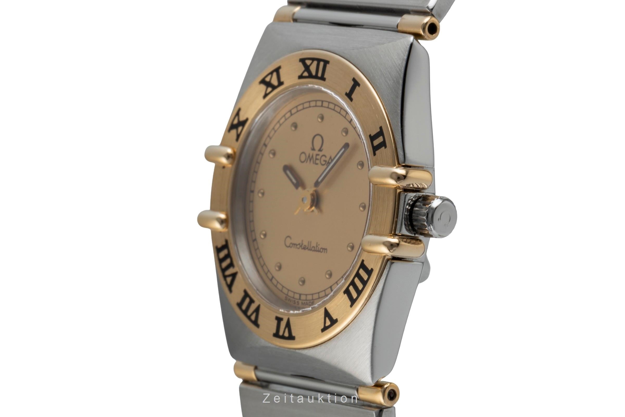 Omega Constellation steel / gold quartz women's watch 795.1080  [2505138]