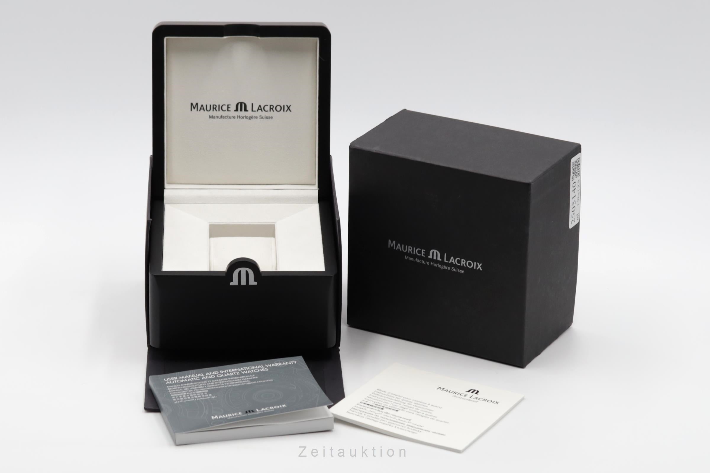Maurice Lacroix Pontos acciaio automatismo orologio da uomo PT6158-SS002-63E-1  [2505140]