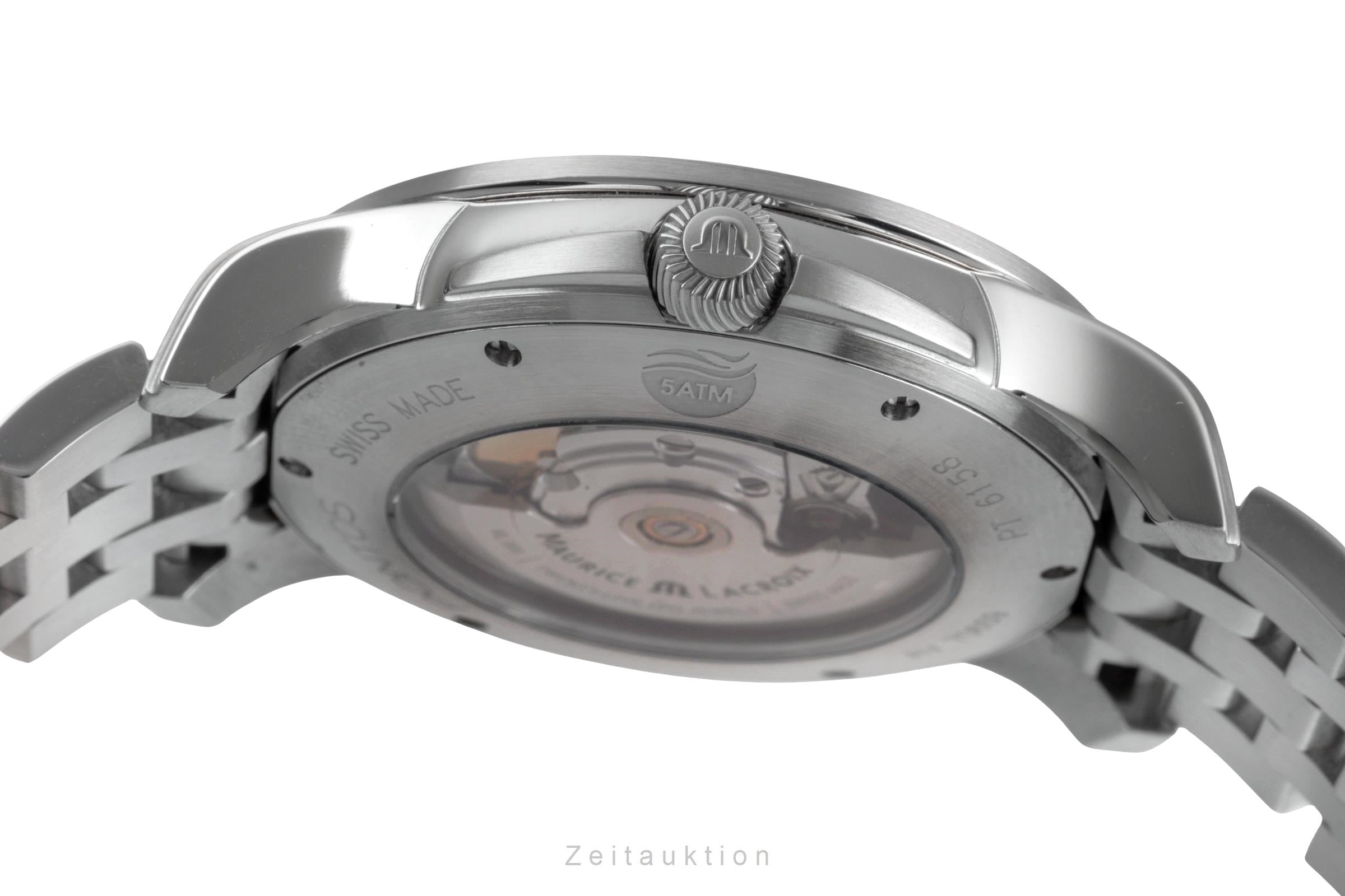 Maurice Lacroix Pontos acciaio automatismo orologio da uomo PT6158-SS002-63E-1  [2505140]