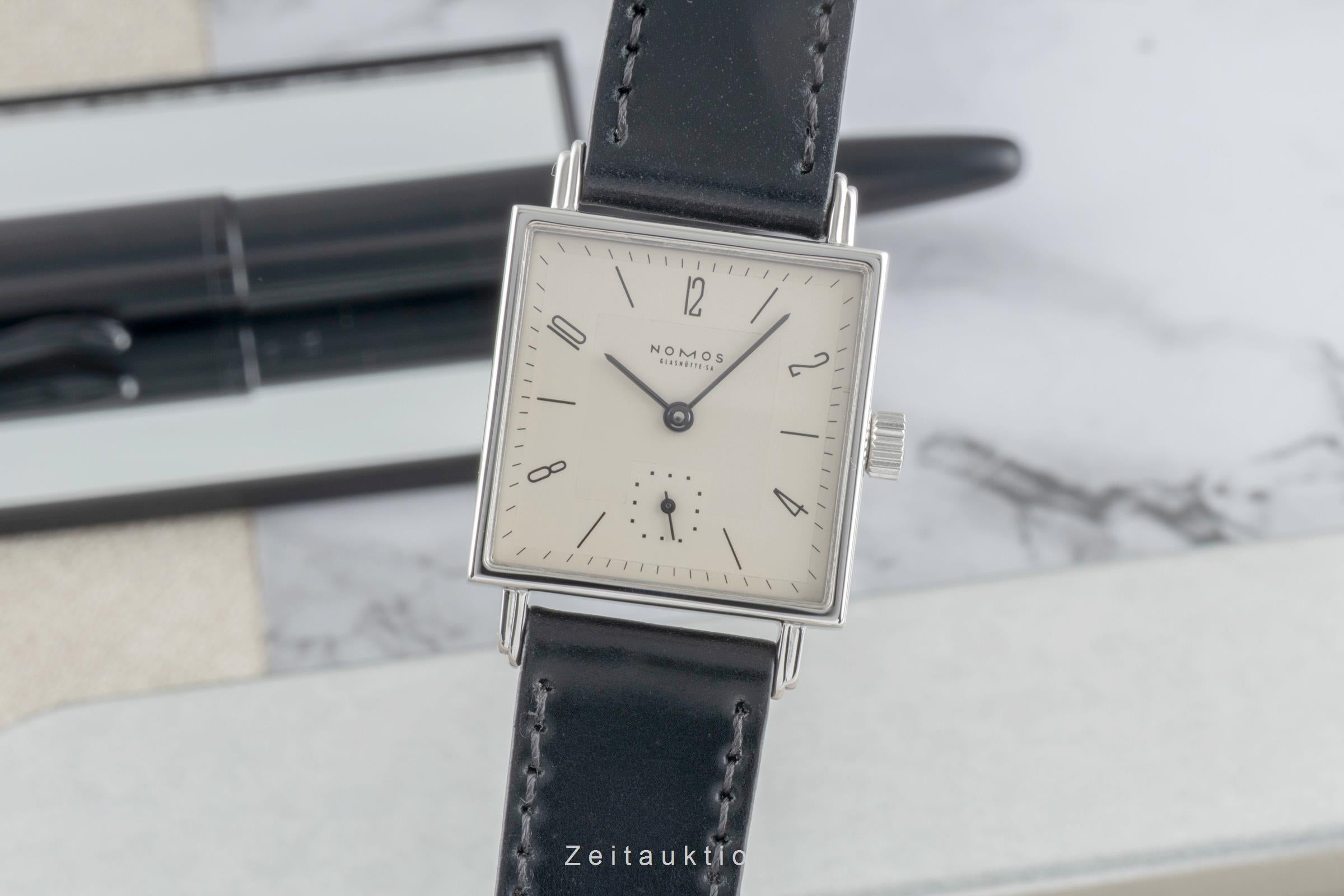 Nomos Tetra steel manual winding men's watch 401  [2505141]