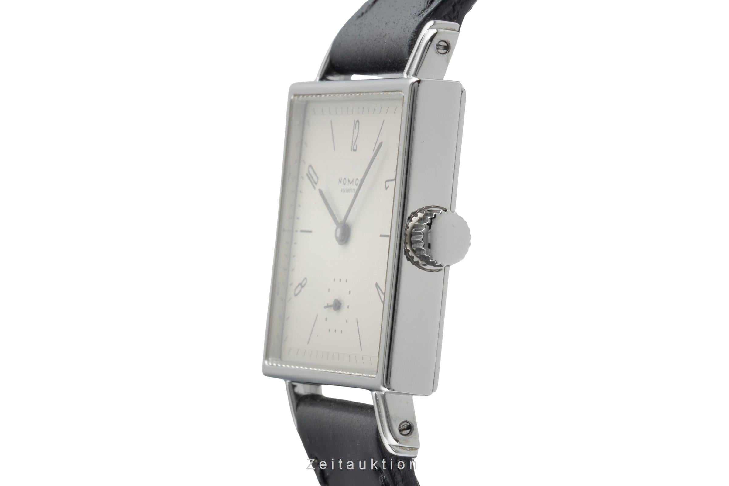 Nomos Tetra steel manual winding men's watch 401  [2505141]