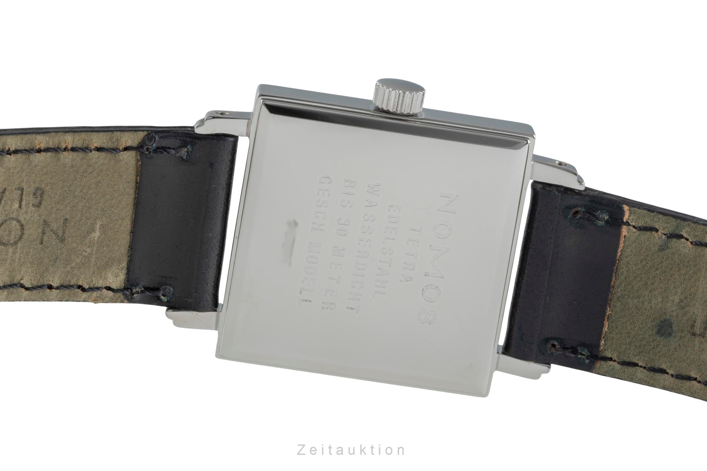 Nomos Tetra steel manual winding men's watch 401  [2505141]