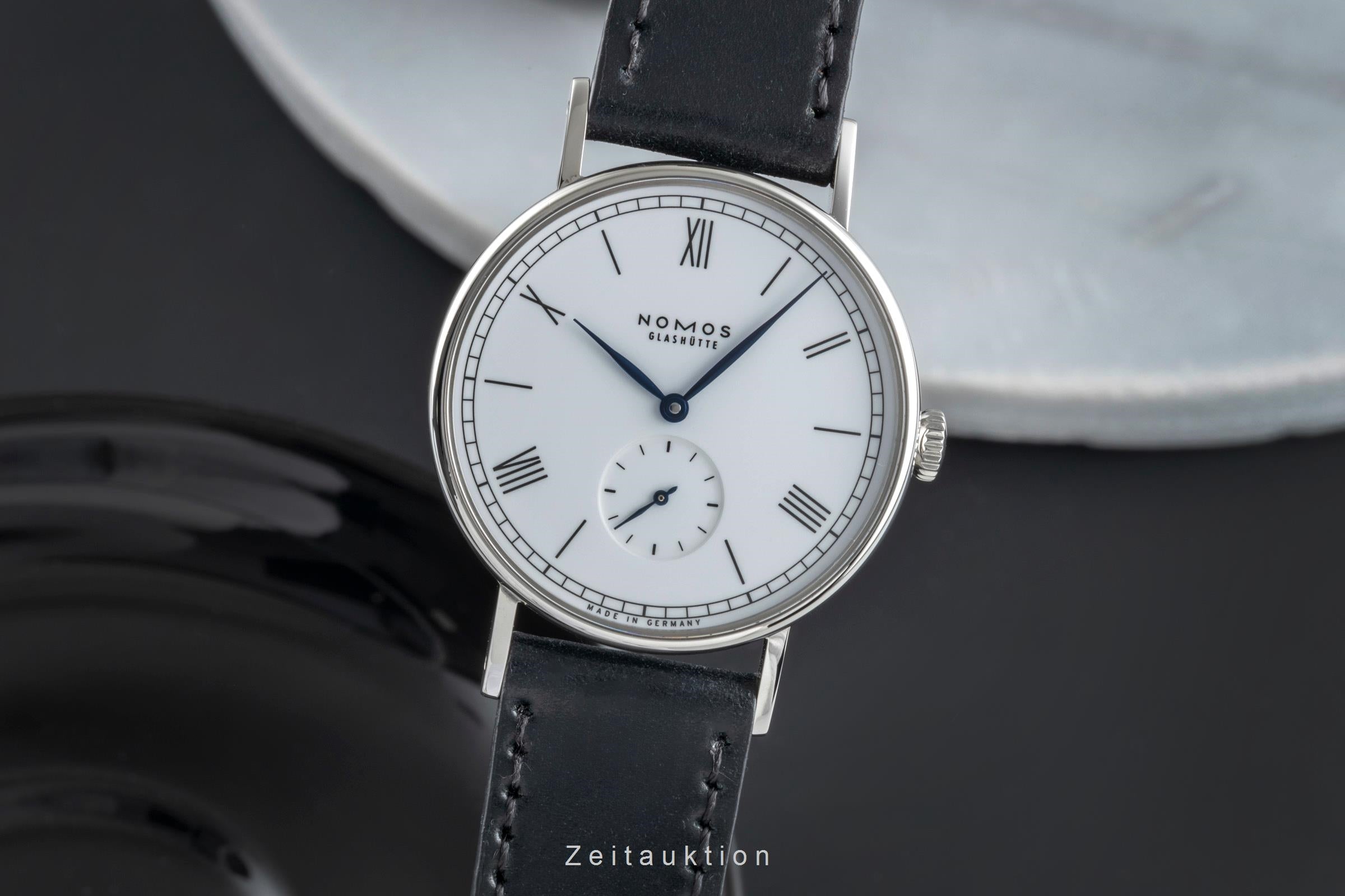 Nomos Ludwig acero cuerda manual reloj para caballeros 205  [2505142]